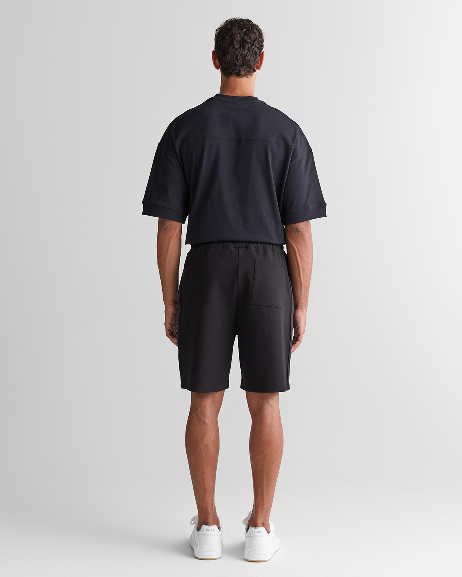 GANT Erkek Siyah Regular Fit Logolu Şort