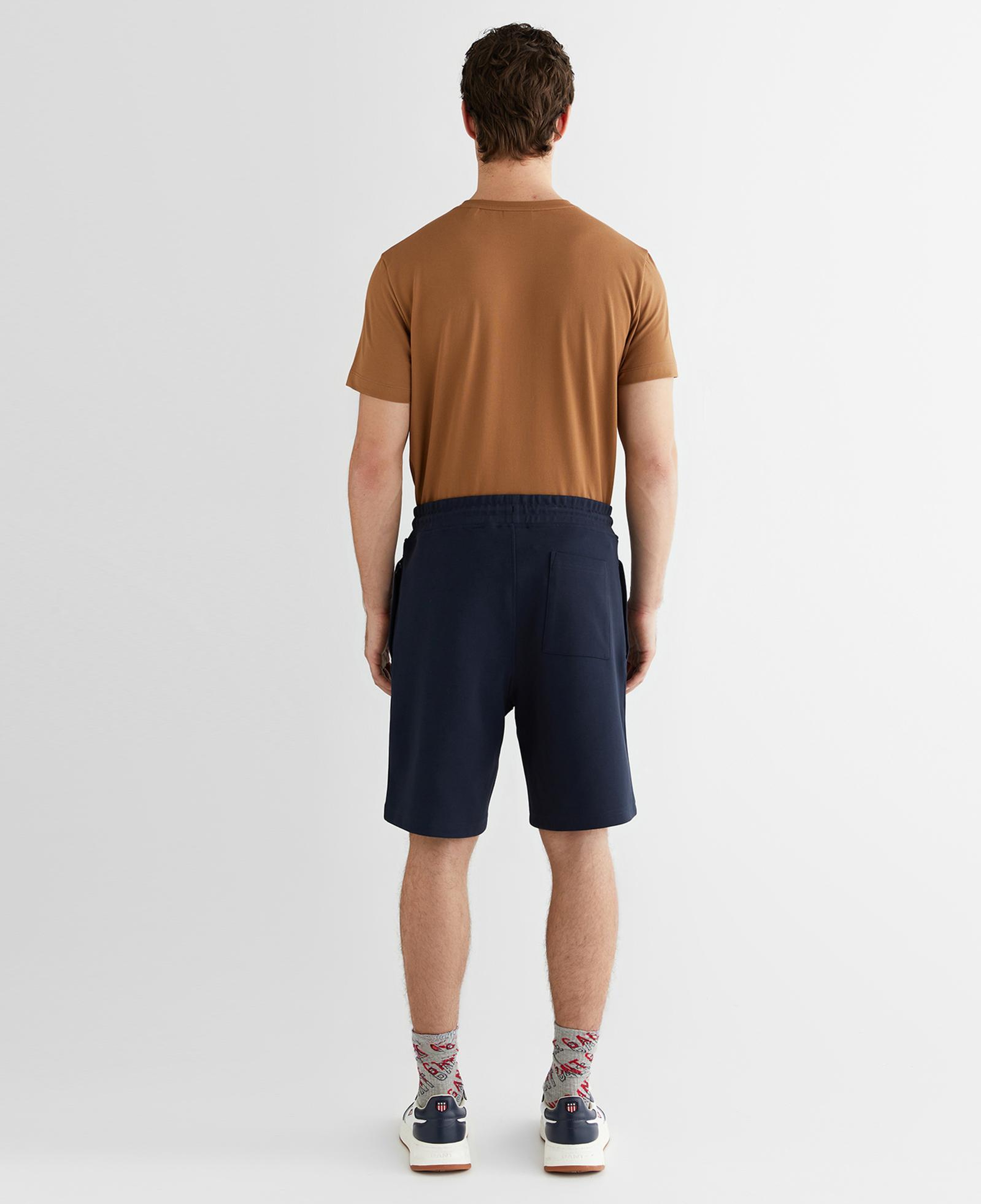 GANT Erkek Lacivert Regular Fit Logolu Şort