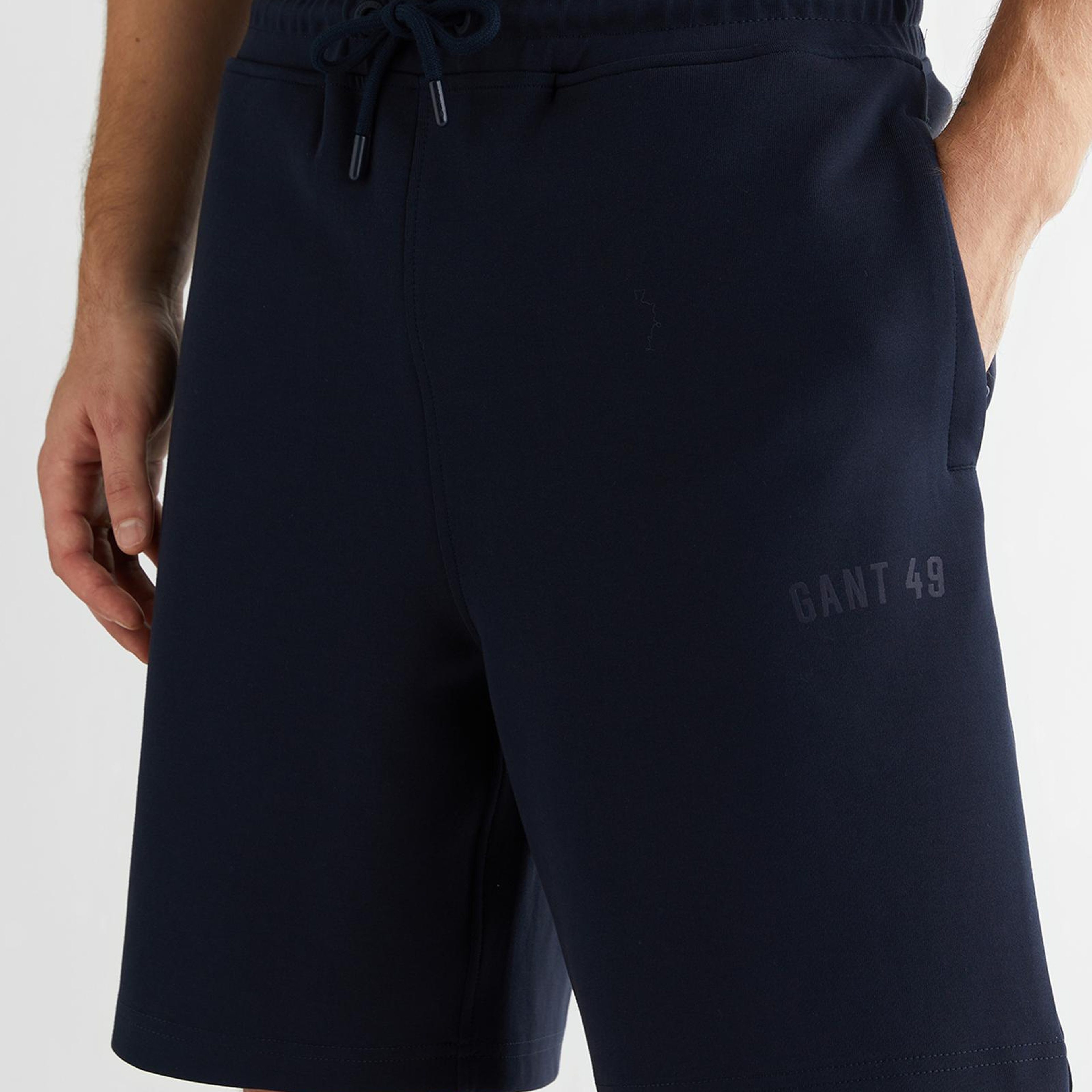 GANT Erkek Lacivert Regular Fit Logolu Şort