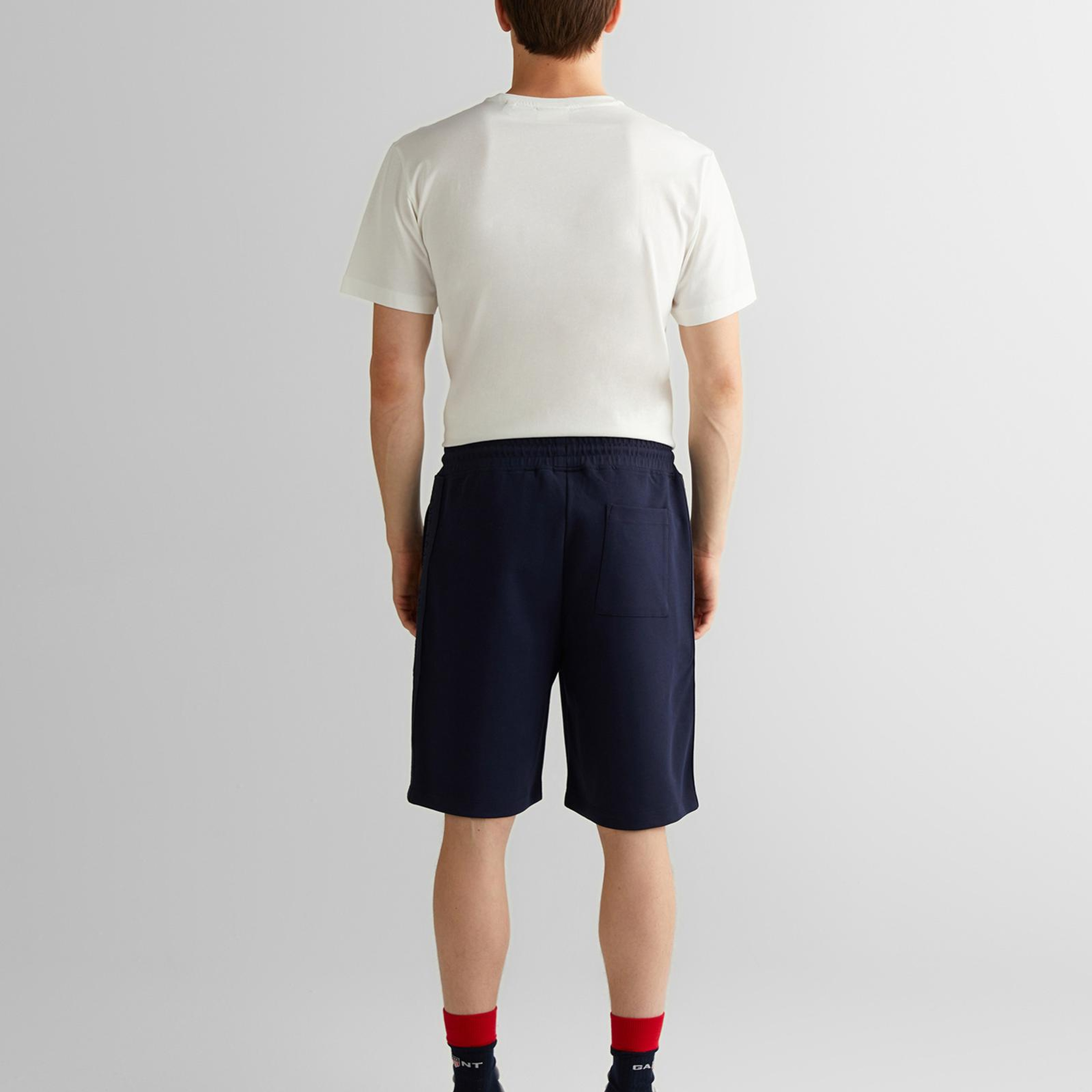 GANT Erkek Lacivert Regular Fit Logolu Şort