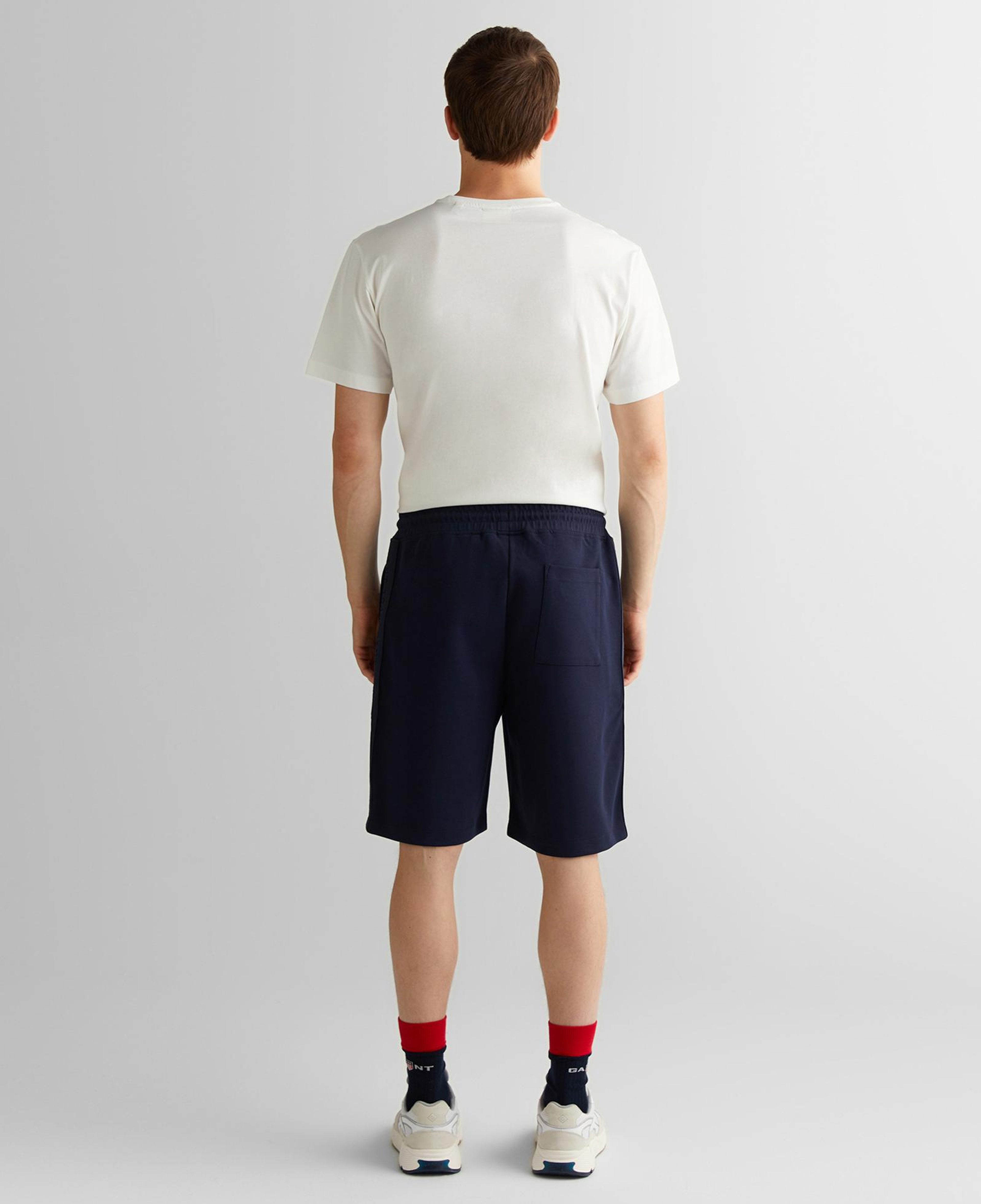 GANT Erkek Lacivert Regular Fit Logolu Şort