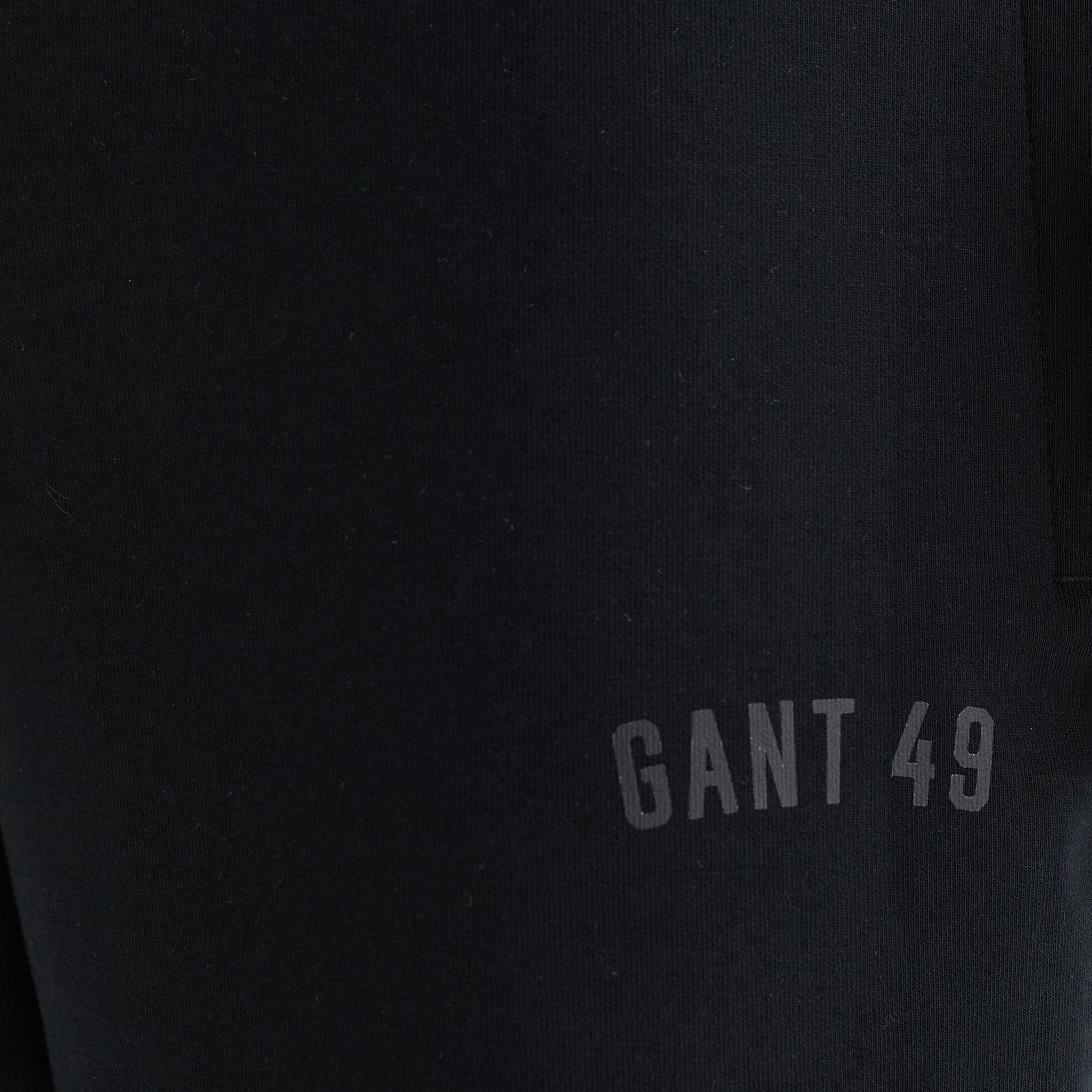 GANT Erkek Siyah Regular Fit Logolu Şort