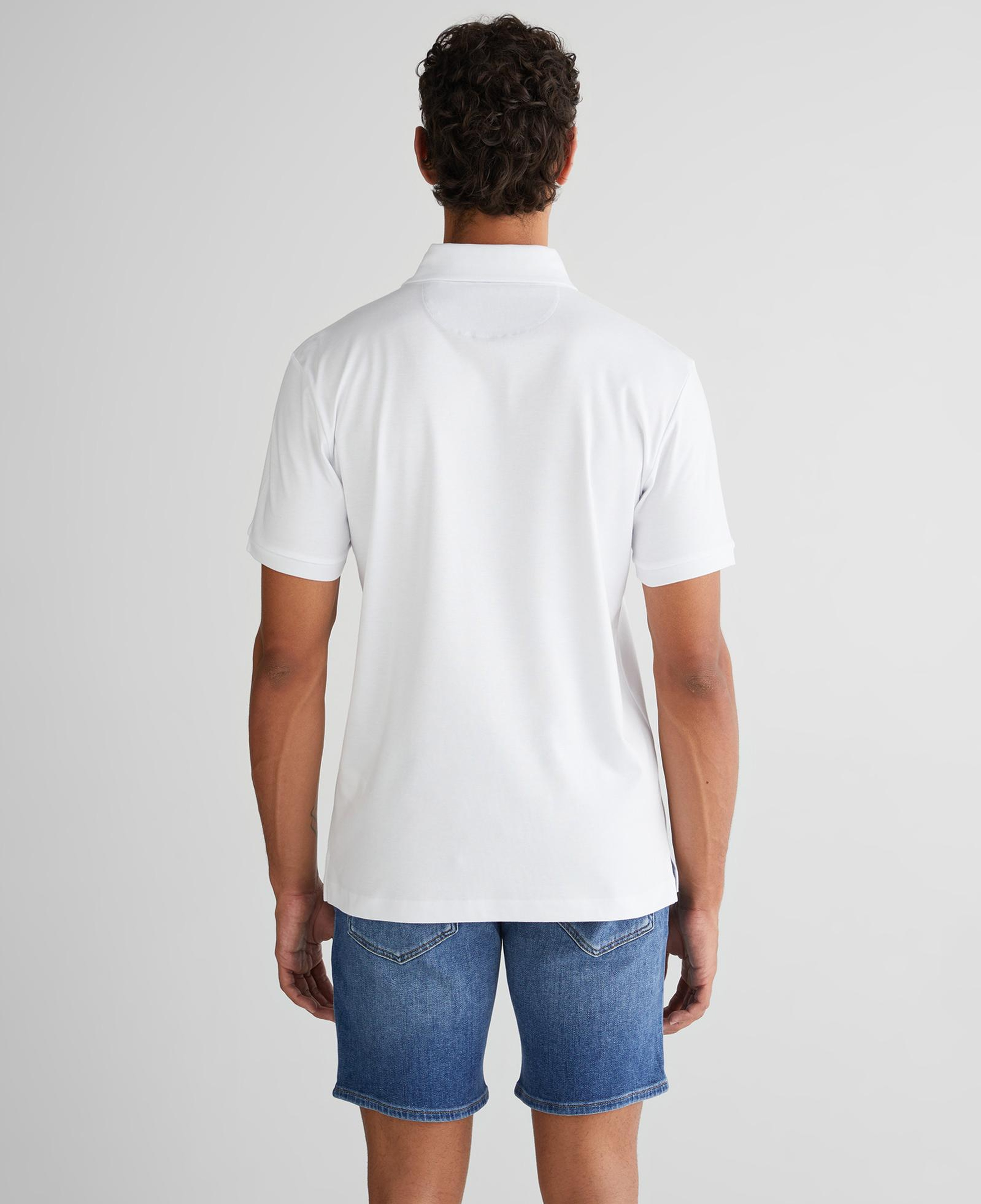 GANT Erkek Beyaz Slim Fit Polo