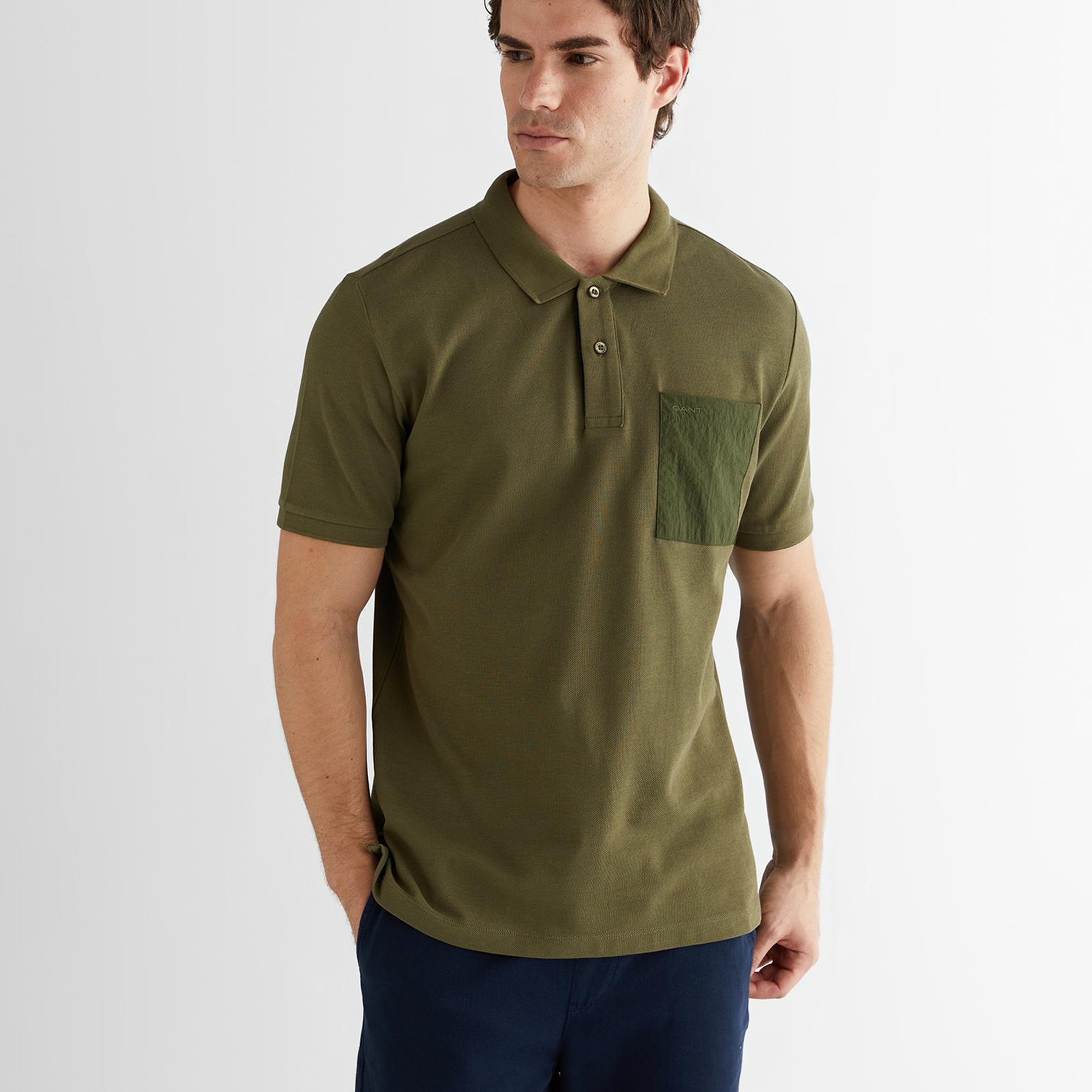 GANT Erkek Yeşil Polo