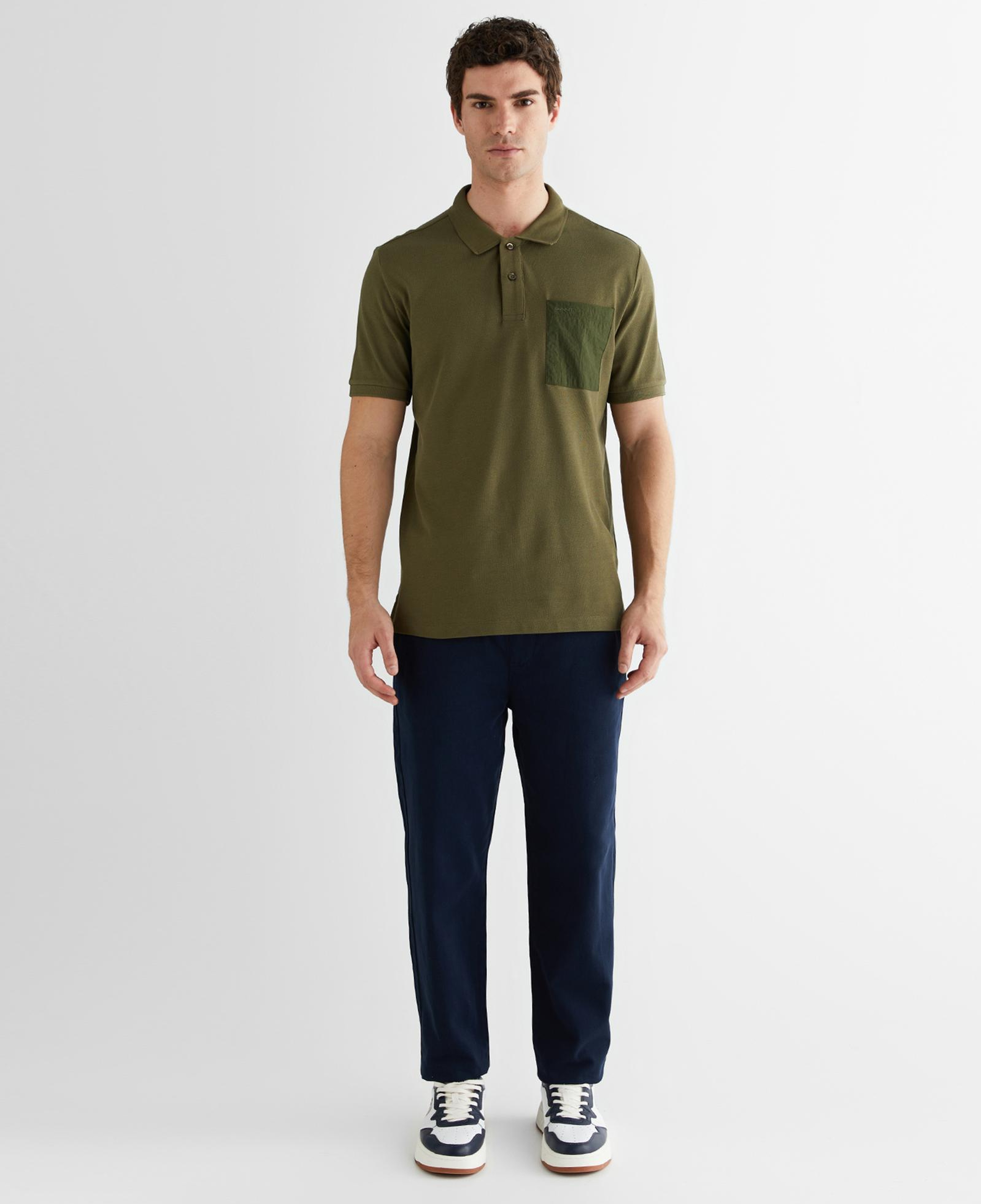 GANT Erkek Yeşil Polo