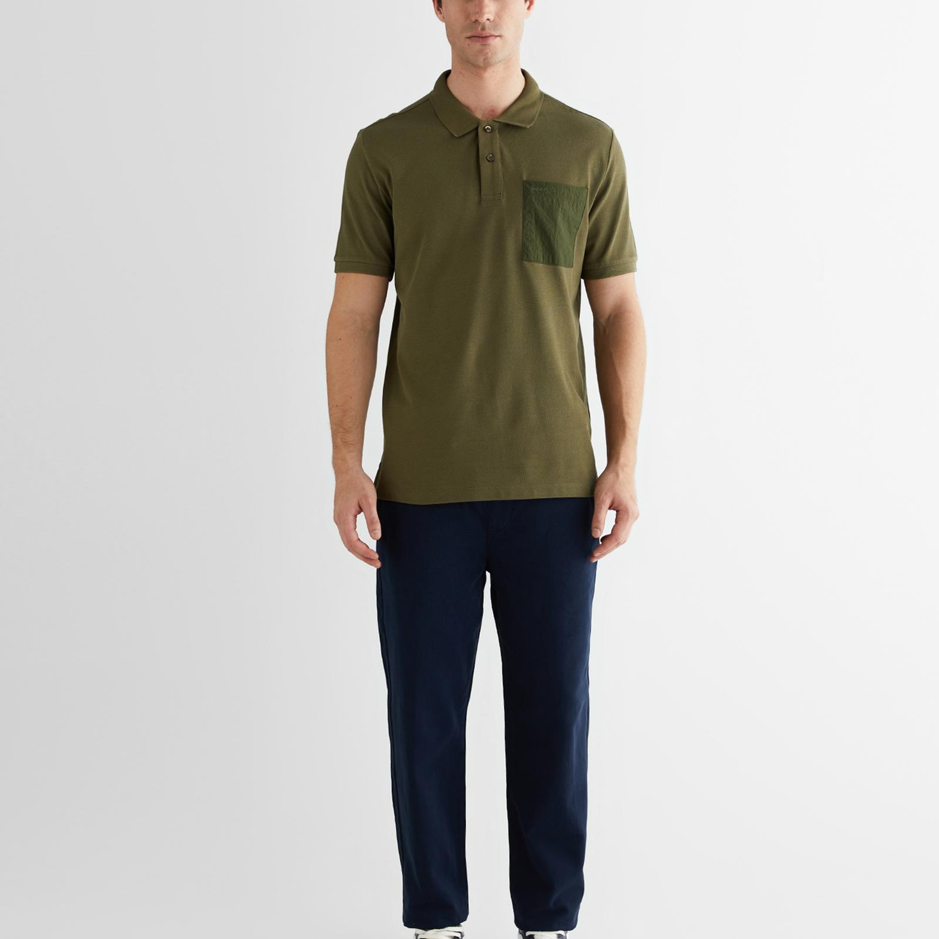 GANT Erkek Yeşil Polo