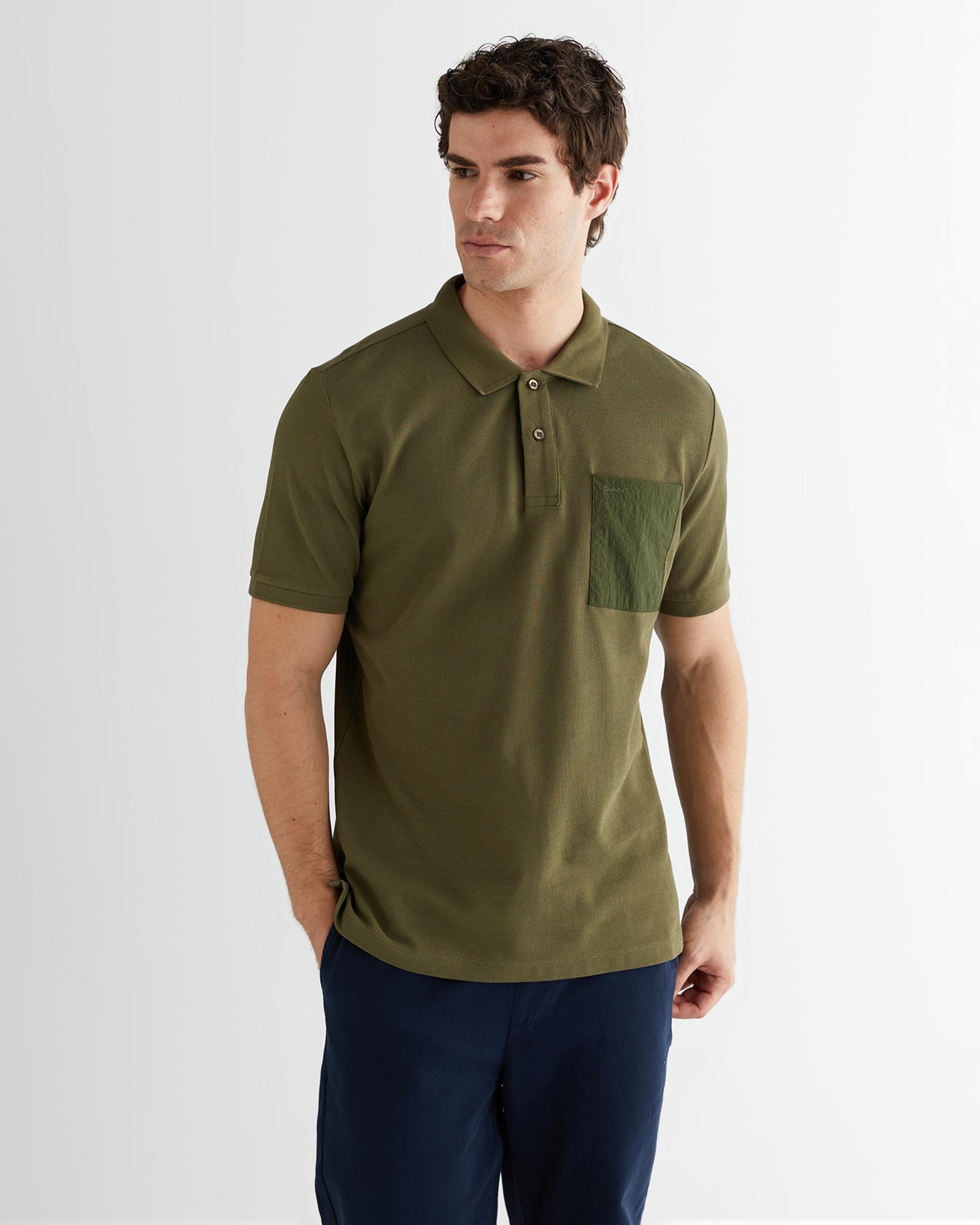 GANT Erkek Yeşil Polo