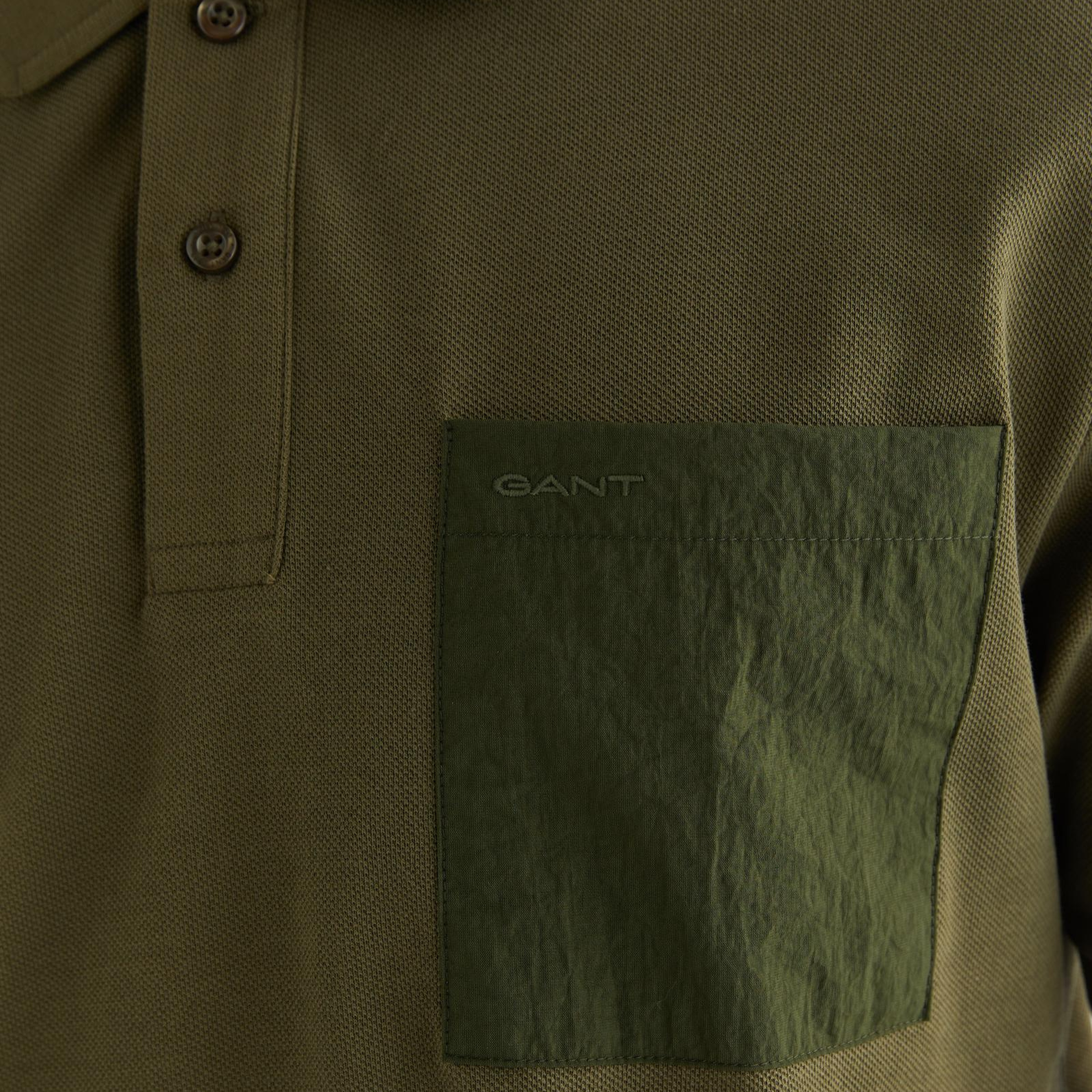 GANT Erkek Yeşil Polo