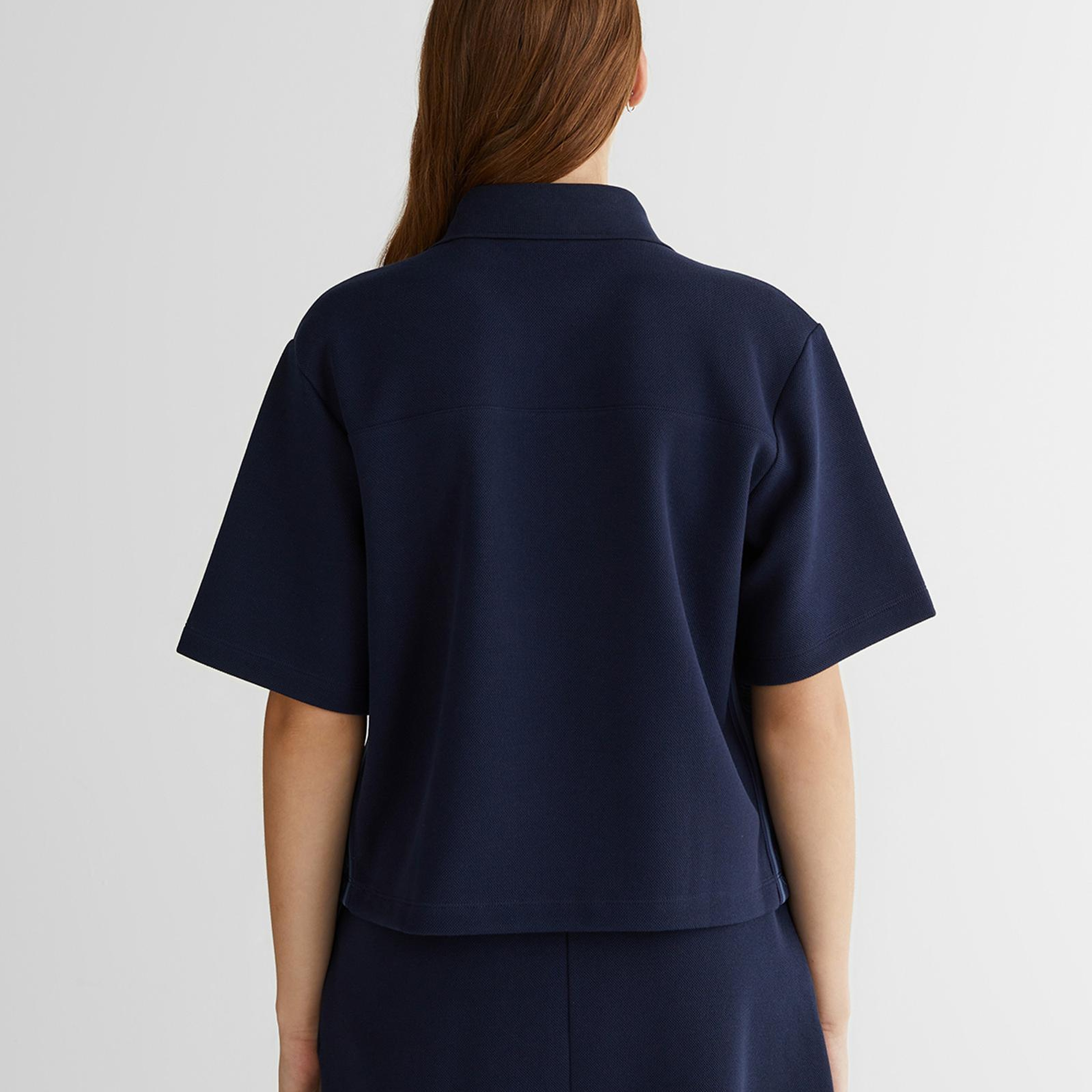 GANT Kadın Lacivert Logolu Polo