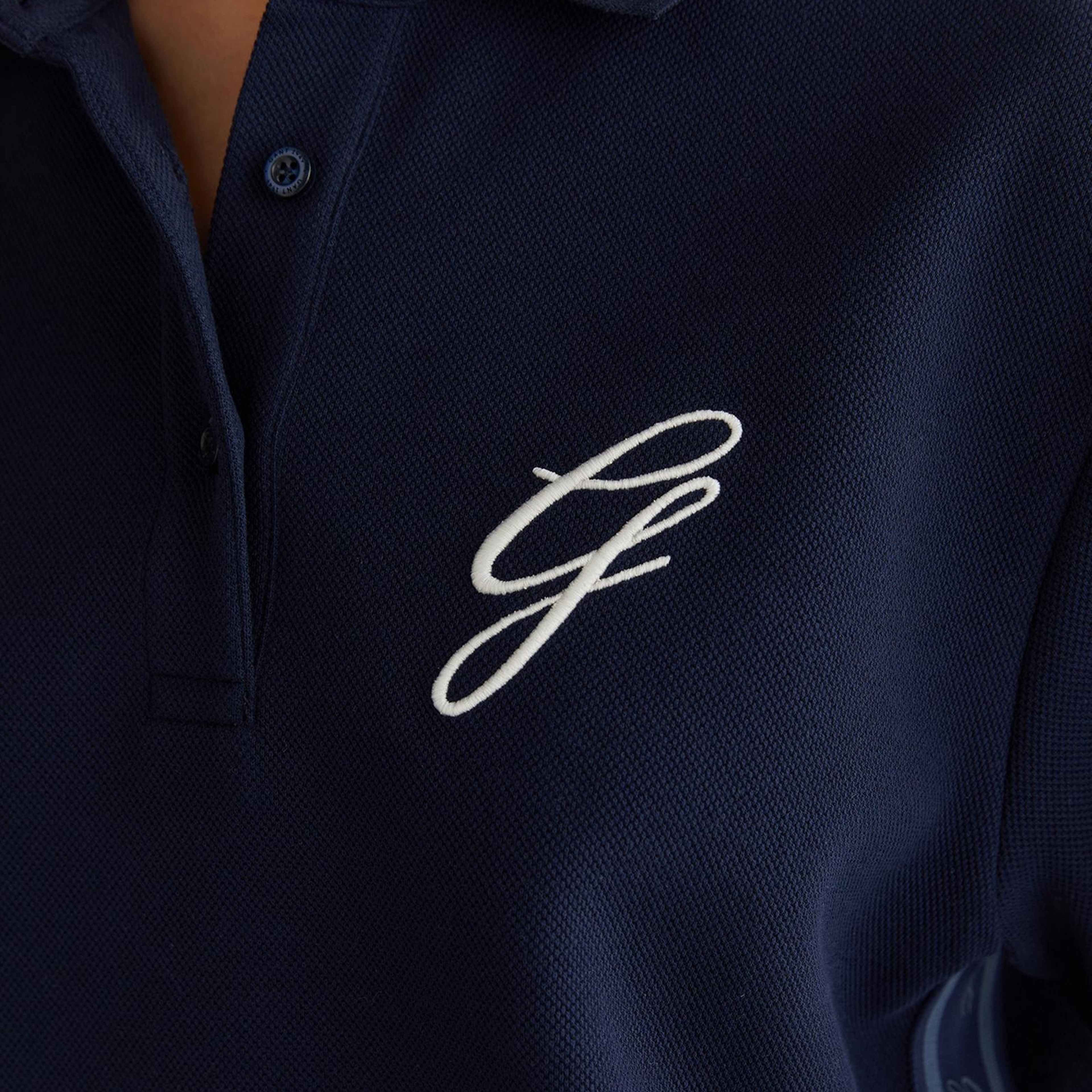 GANT Kadın Lacivert Logolu Polo