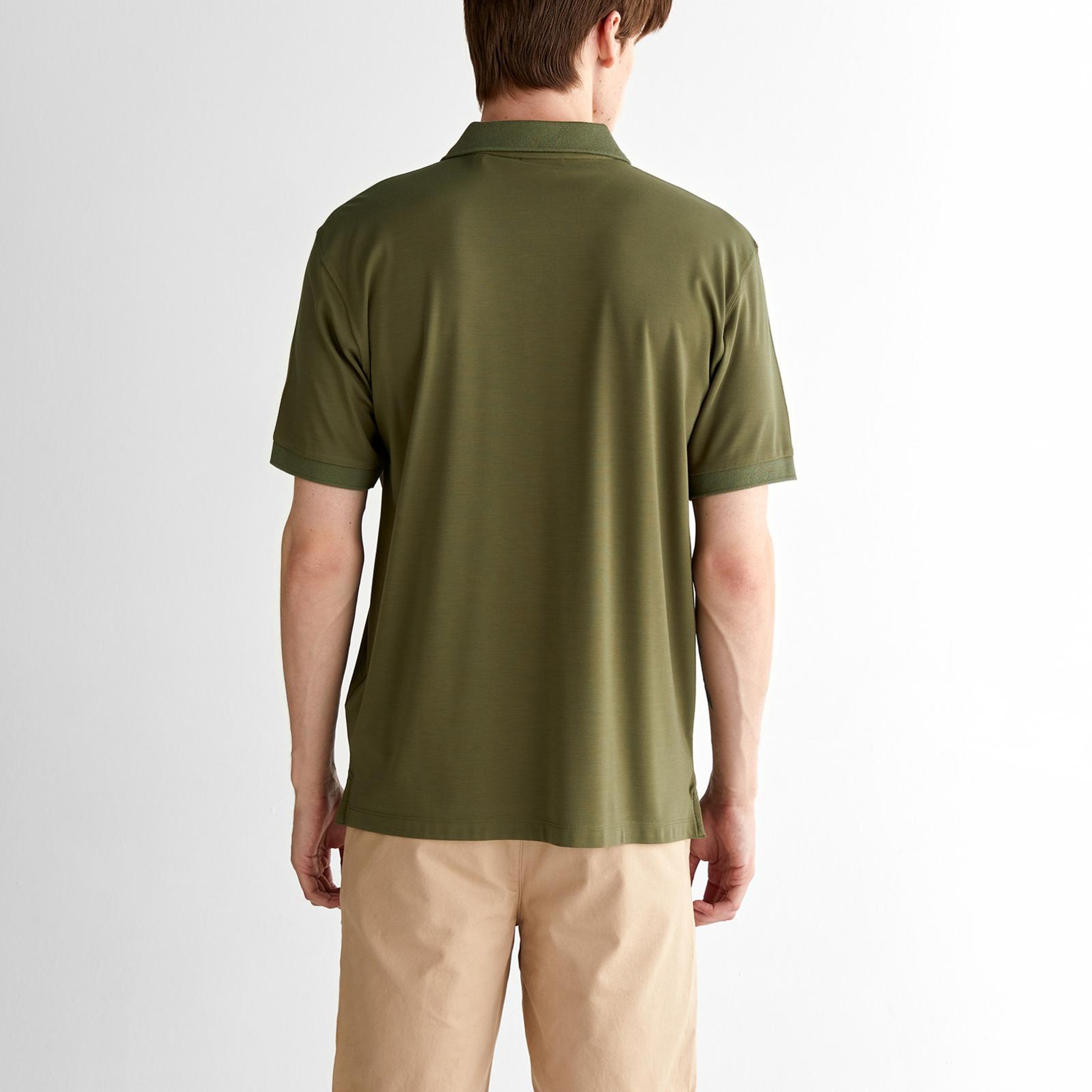 GANT Erkek Yeşil Relaxed Fit Polo