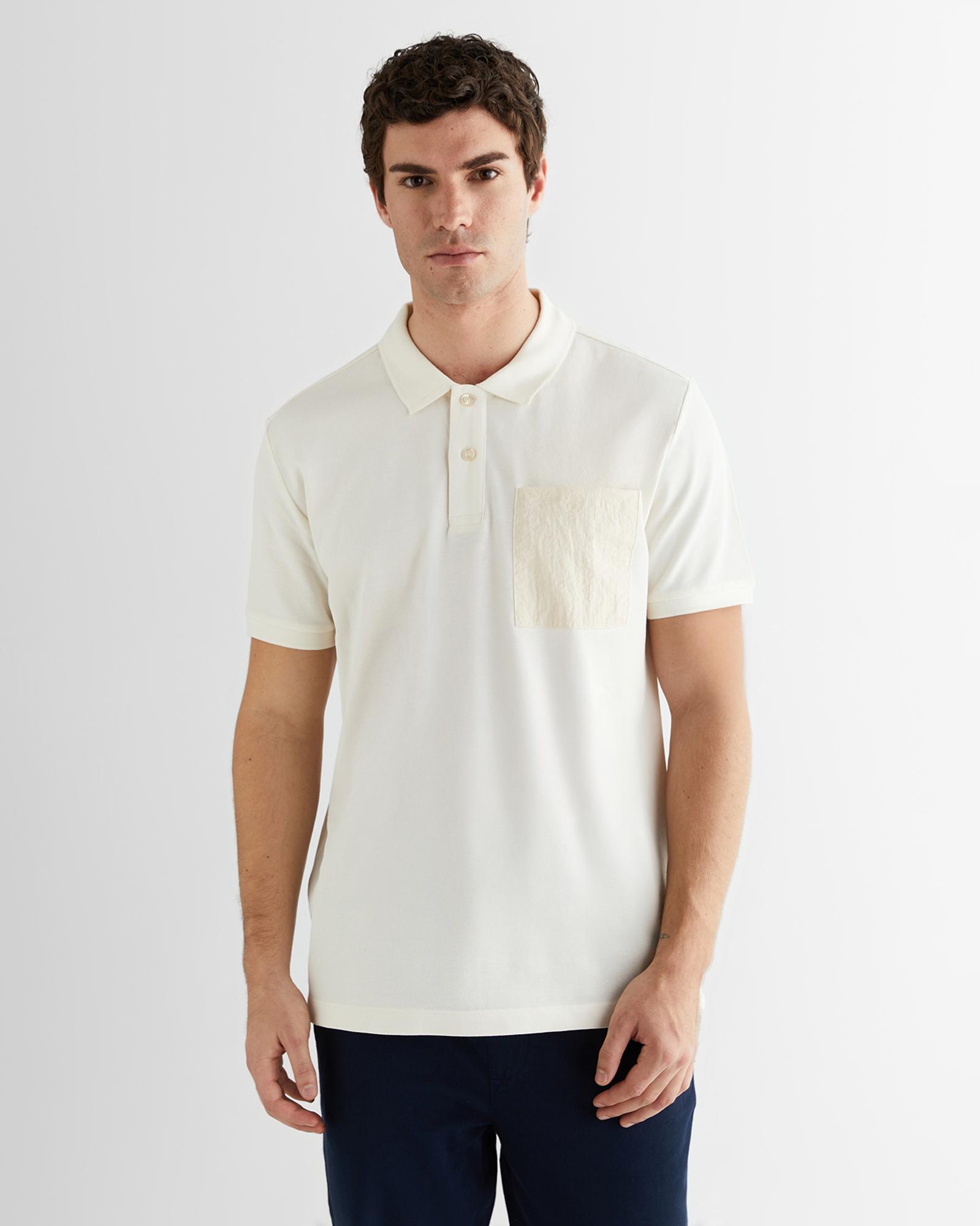 GANT Erkek Krem Polo