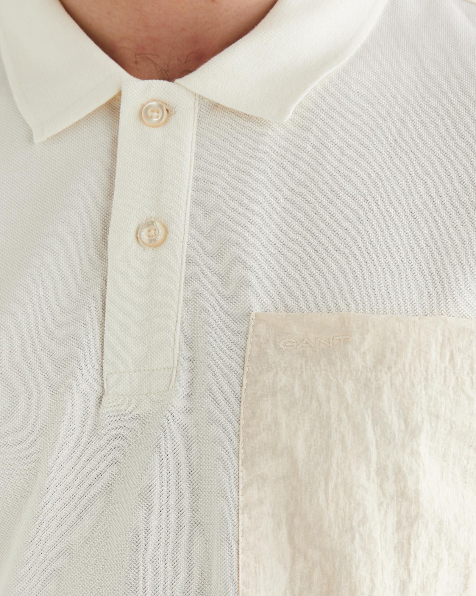 GANT Erkek Krem Polo