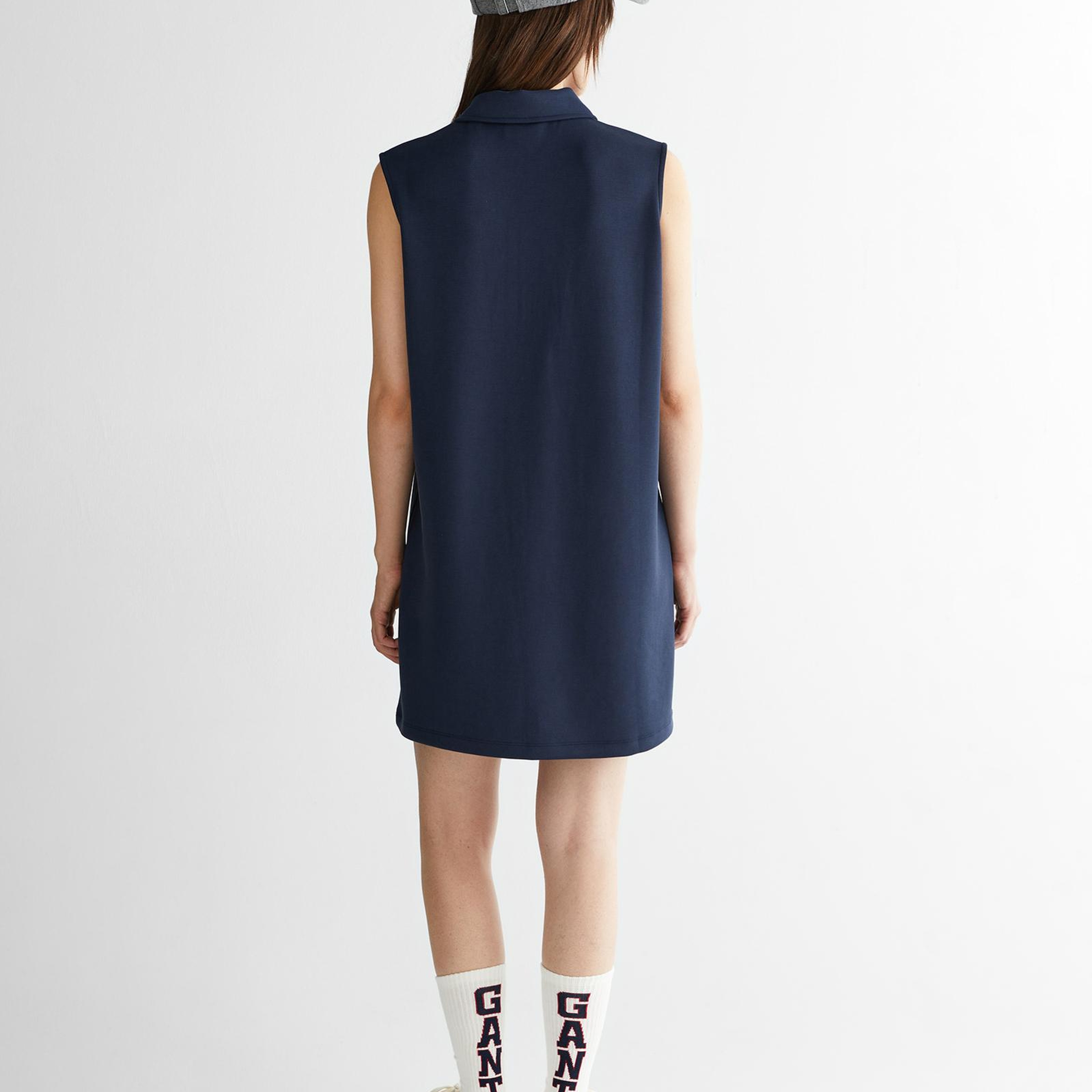 GANT Kadın Lacivert Logolu Elbise