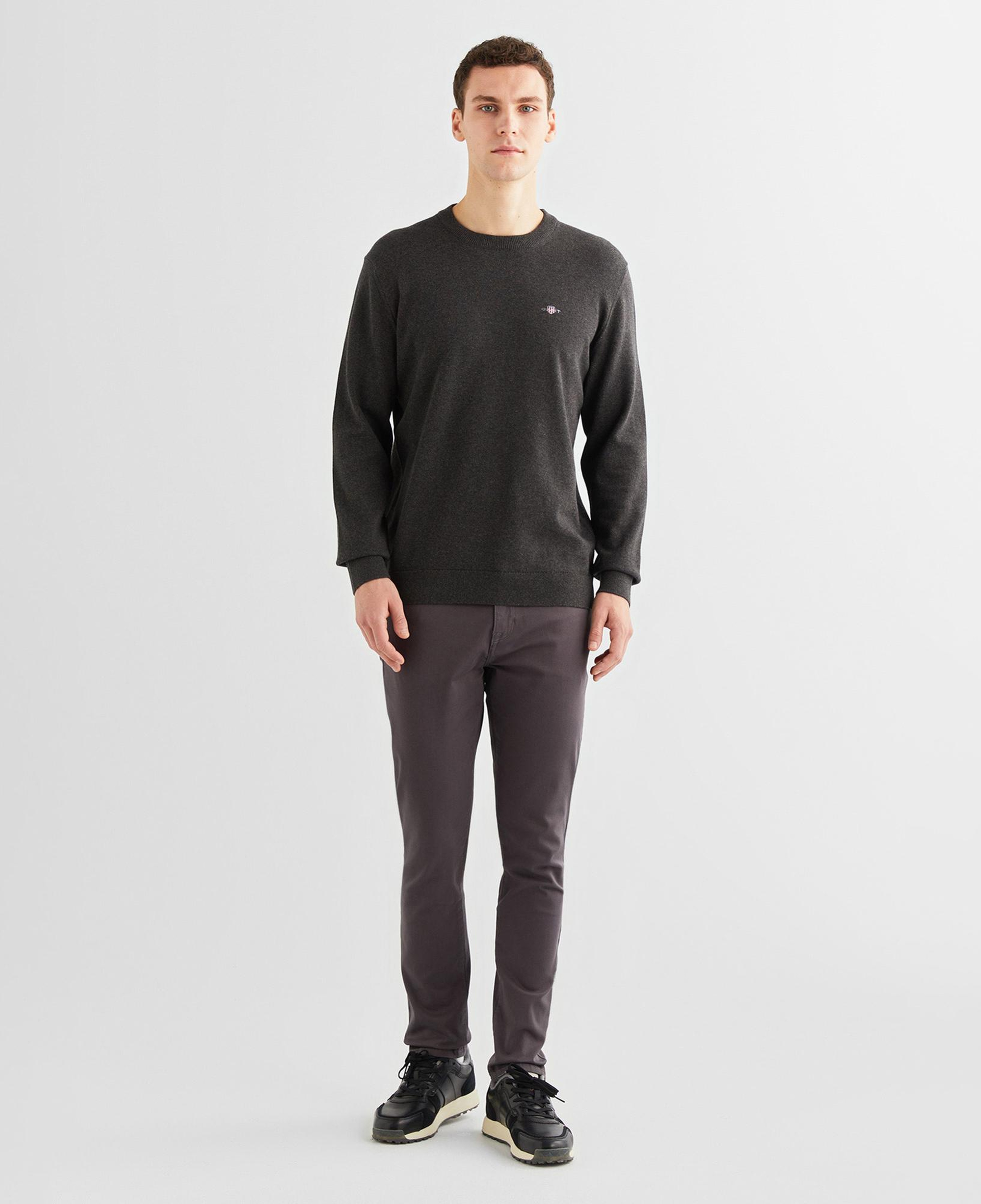 GANT Erkek Gri Slim Fit Pantolon