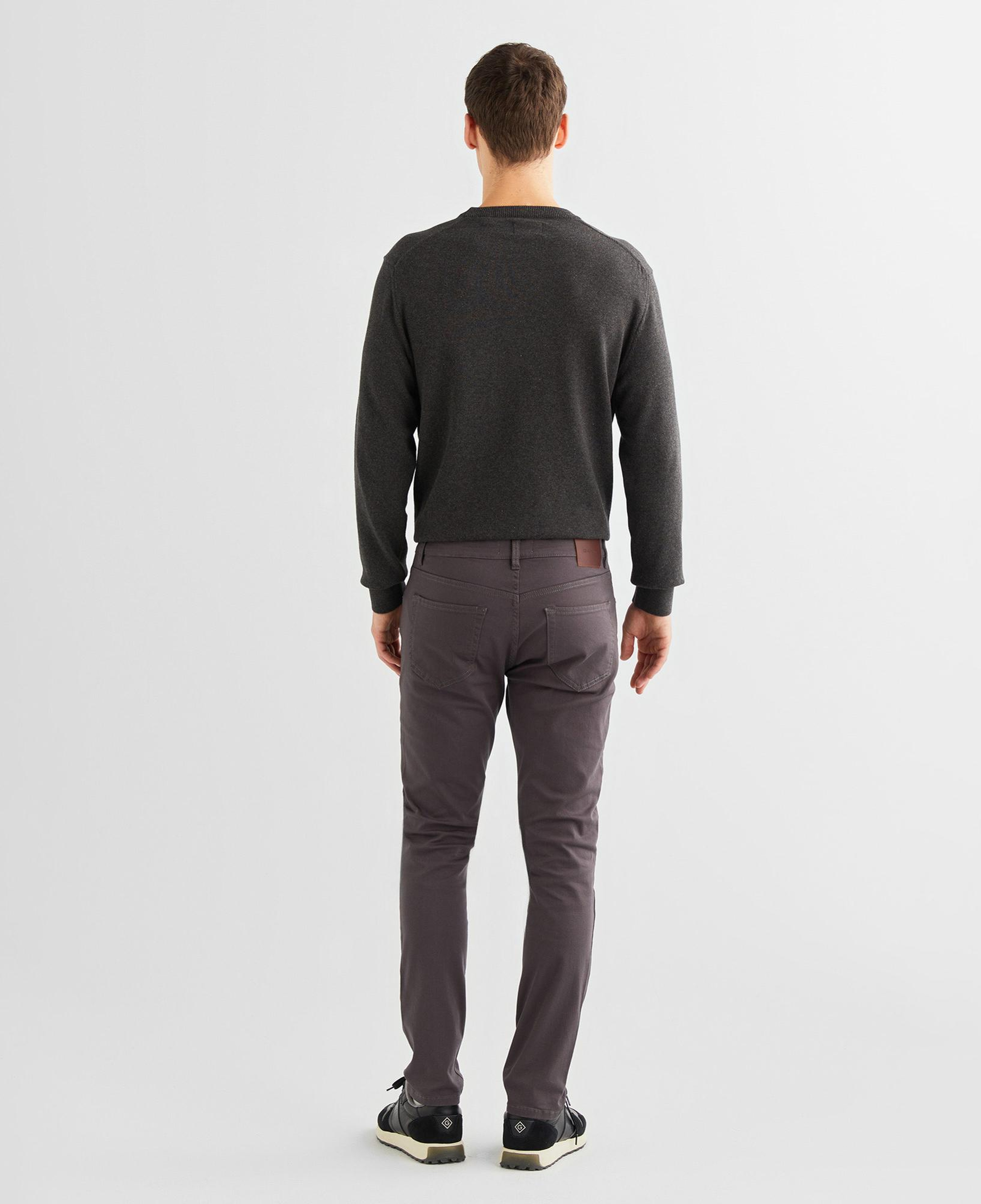 GANT Erkek Gri Slim Fit Pantolon