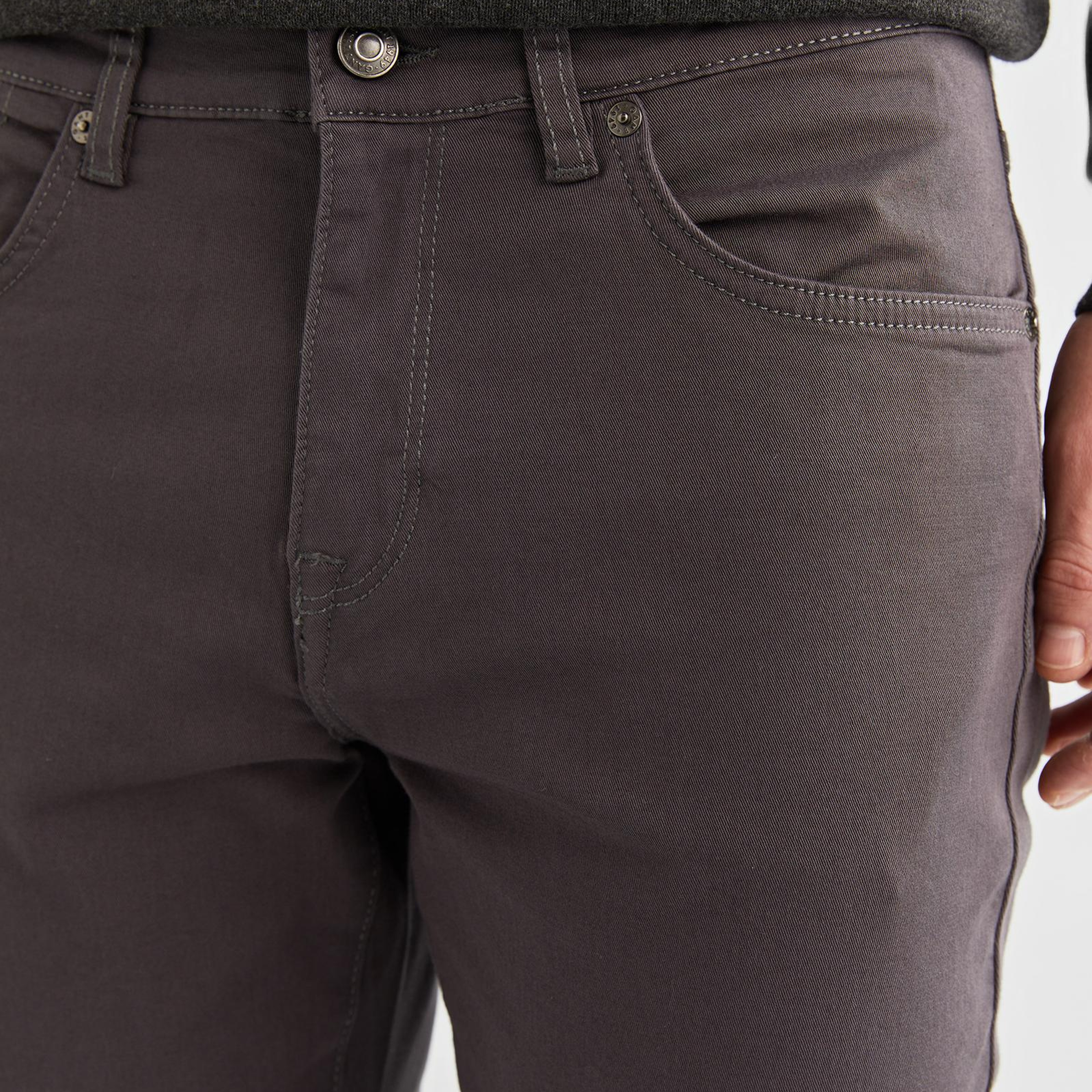 GANT Erkek Gri Slim Fit Pantolon