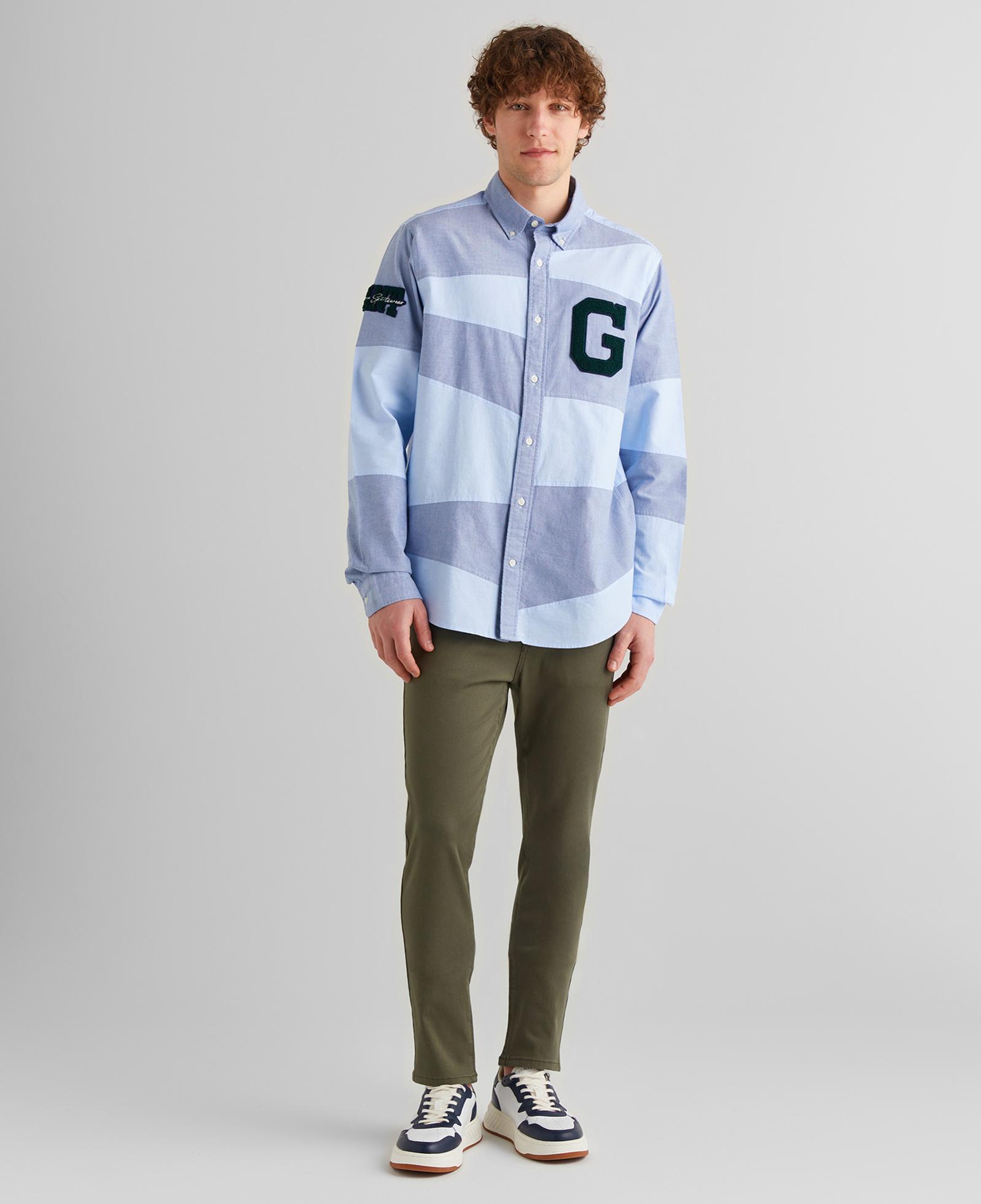 GANT Erkek Yeşil Slim Fit Pantolon