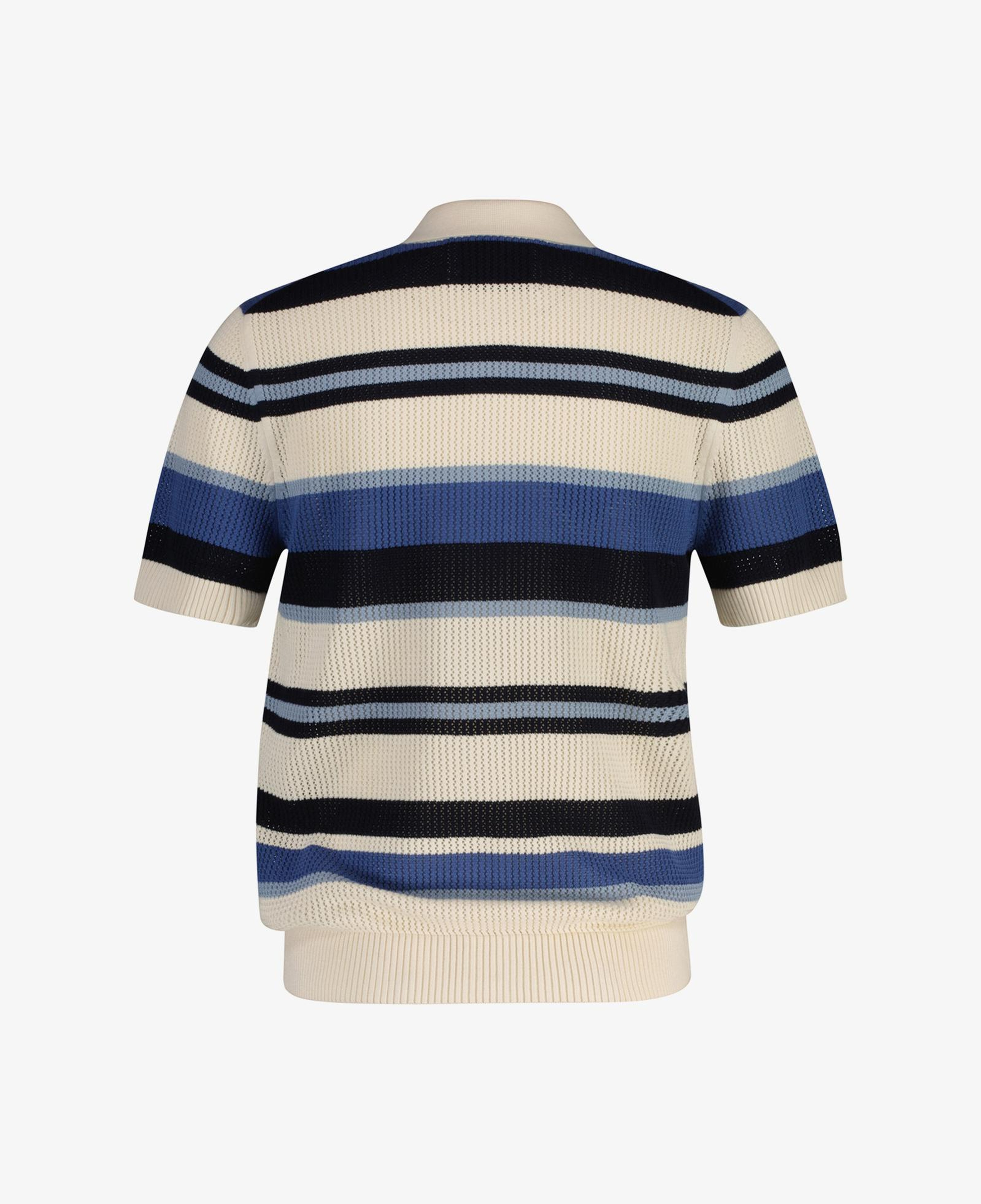 GANT Erkek Mavi Regular Fit Çizgili Kazak