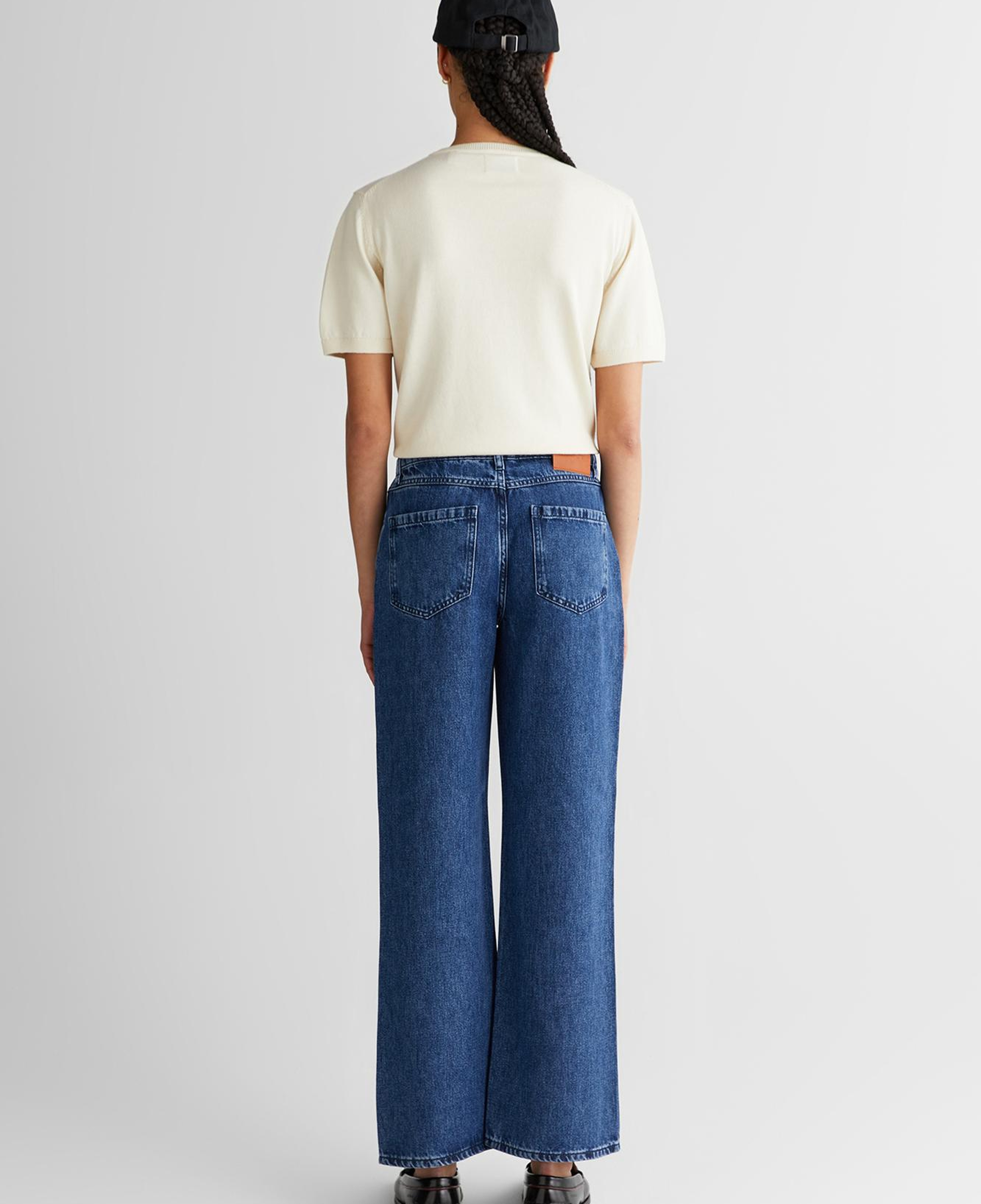 GANT Kadın Mavi Straight Fit Jean