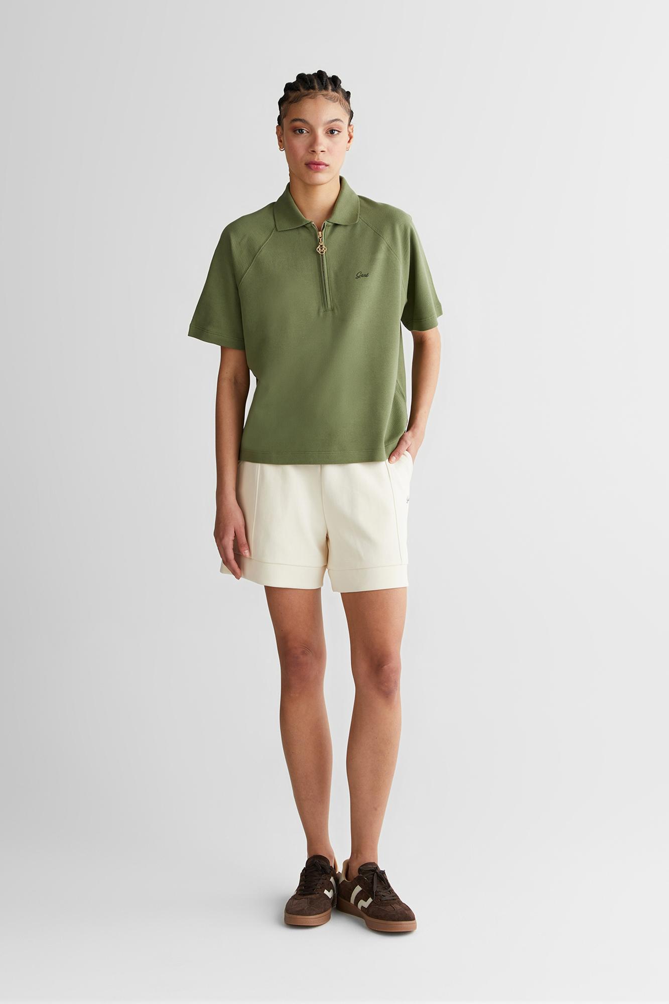 GANT Kadın Krem Baskılı Şort