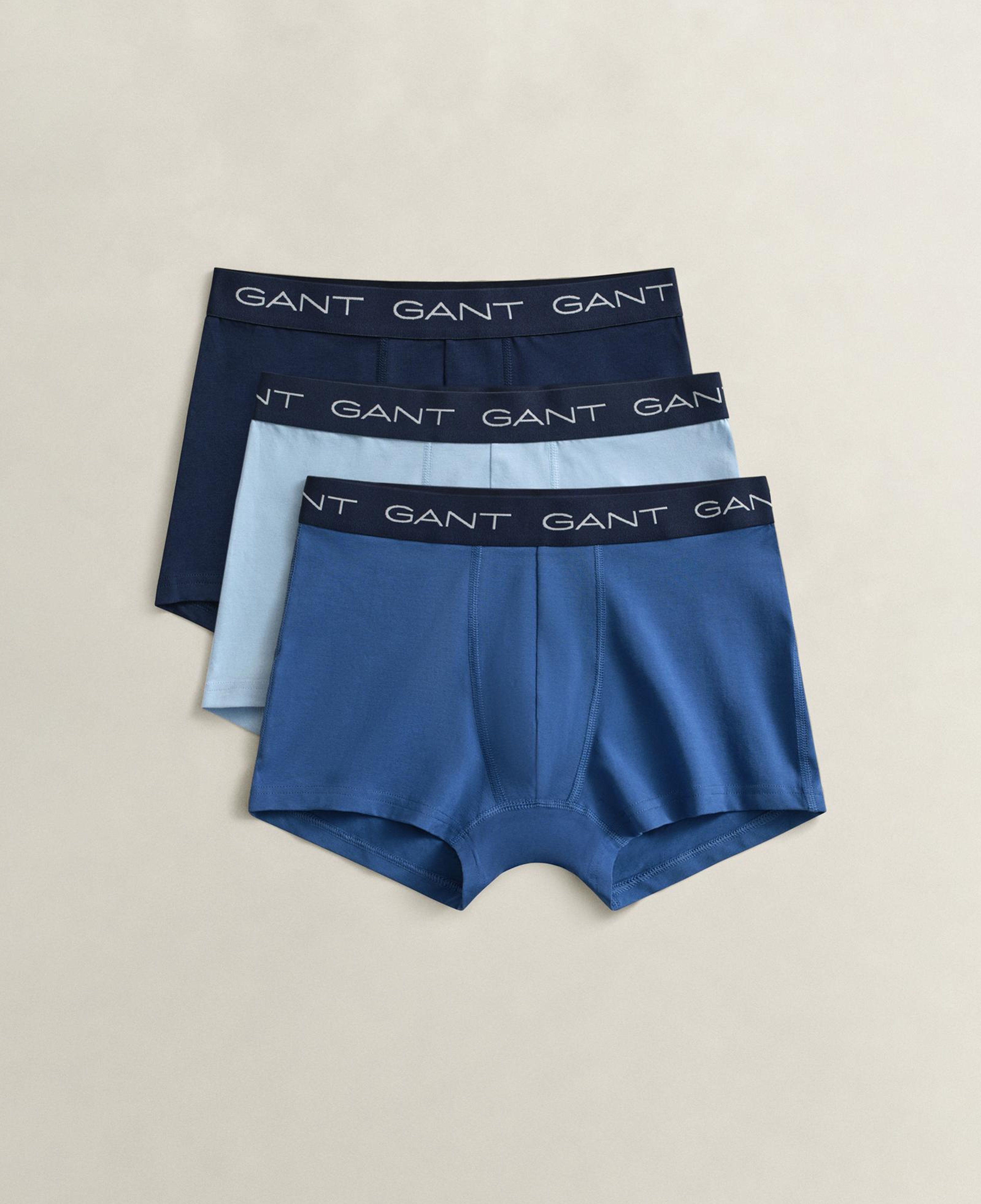 GANT Erkek Mavi Düz Boxer