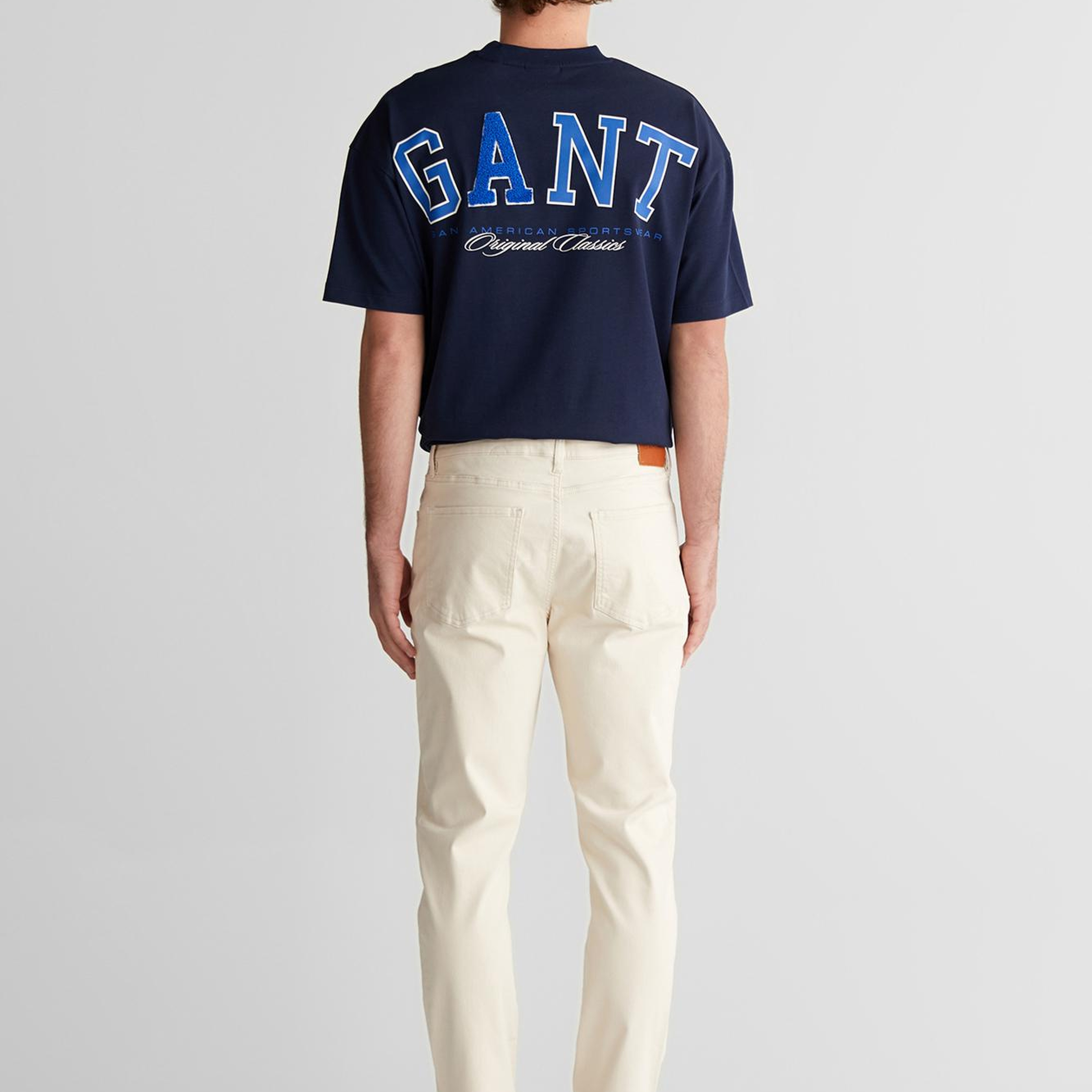 GANT Erkek Bej Slim Fit Pantolon