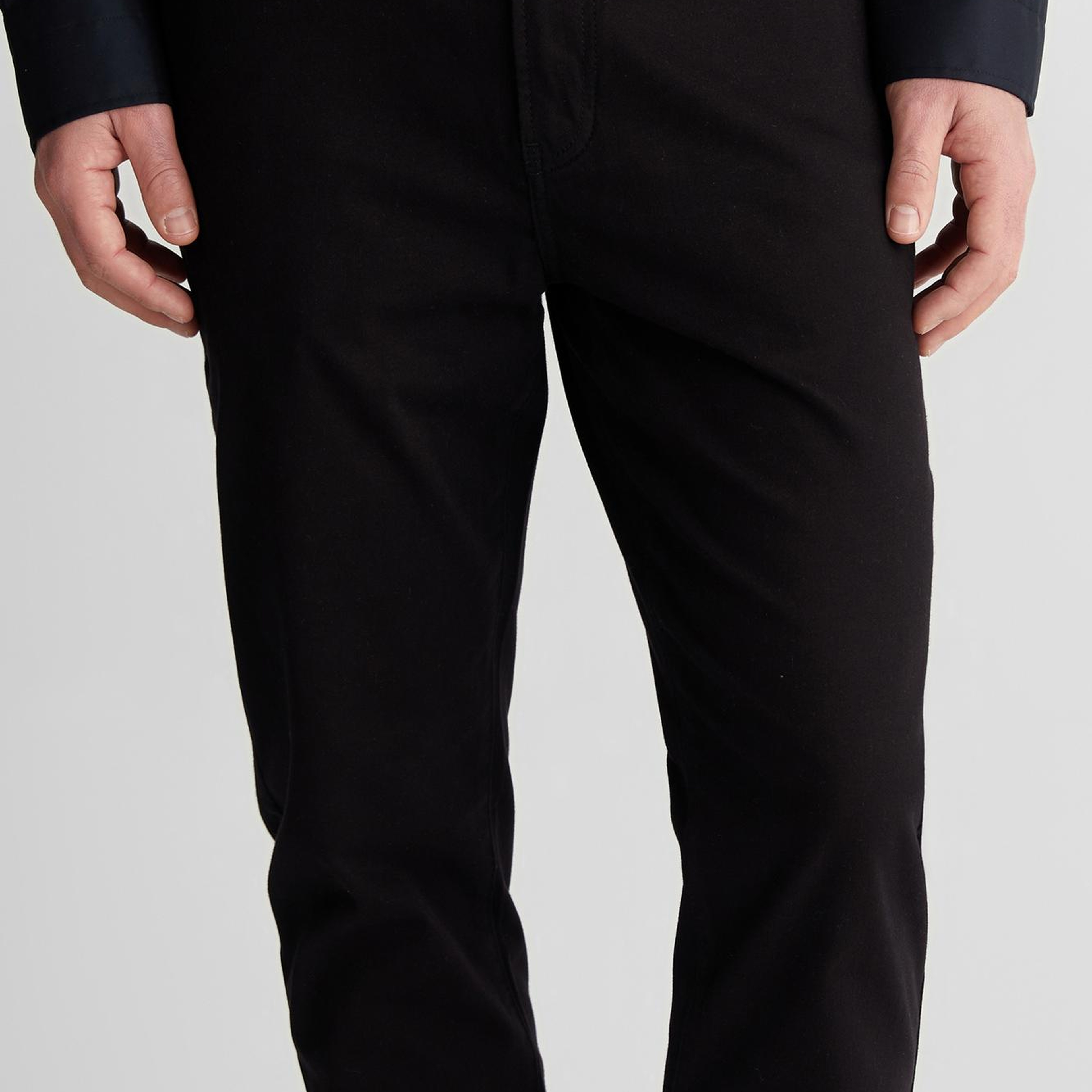 GANT Erkek Siyah Slim Fit Pantolon
