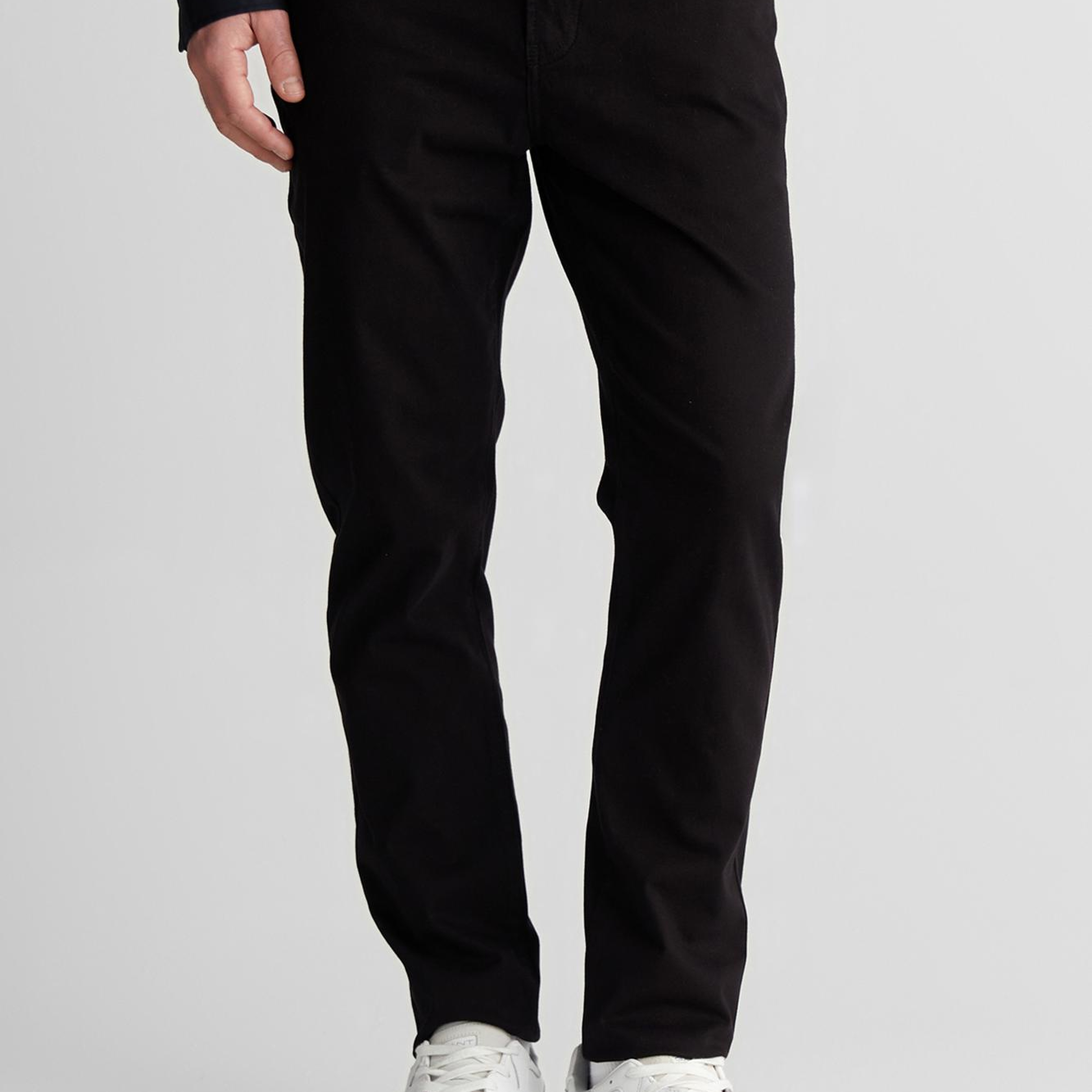 GANT Erkek Siyah Slim Fit Pantolon