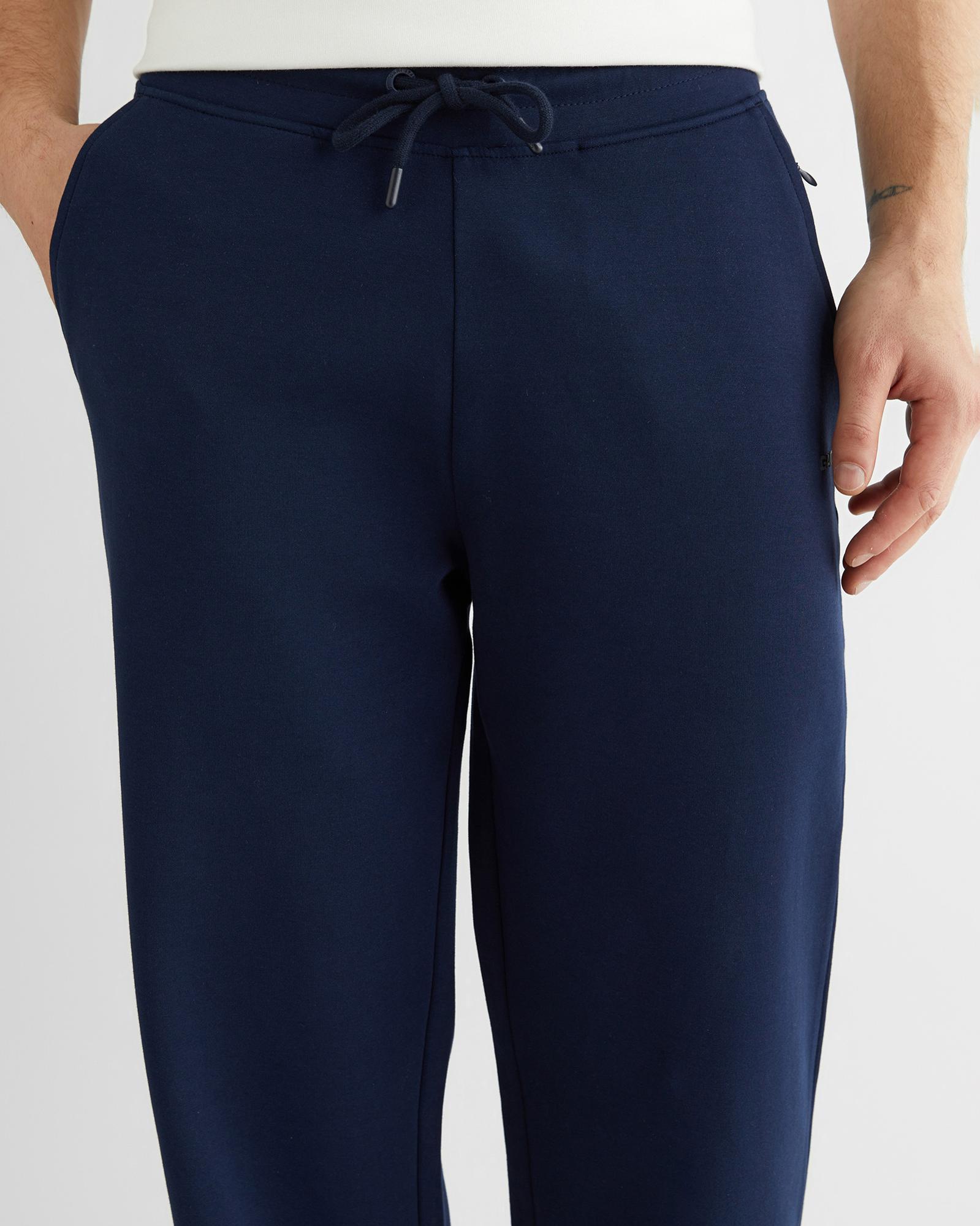 GANT Erkek Lacivert Regular Fit Baskılı Eşofman Altı