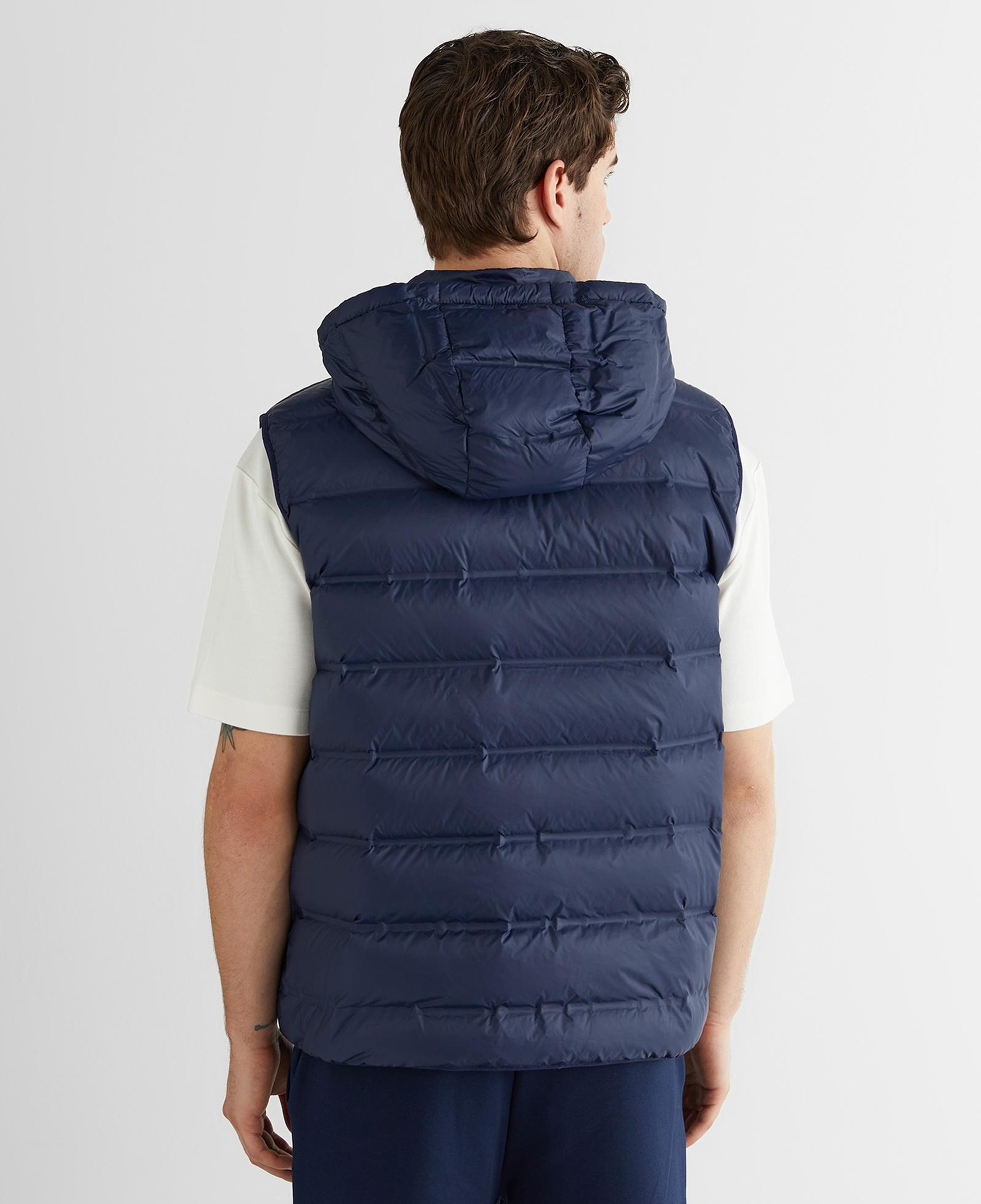 GANT Erkek Lacivert Kapüşonlu Yelek