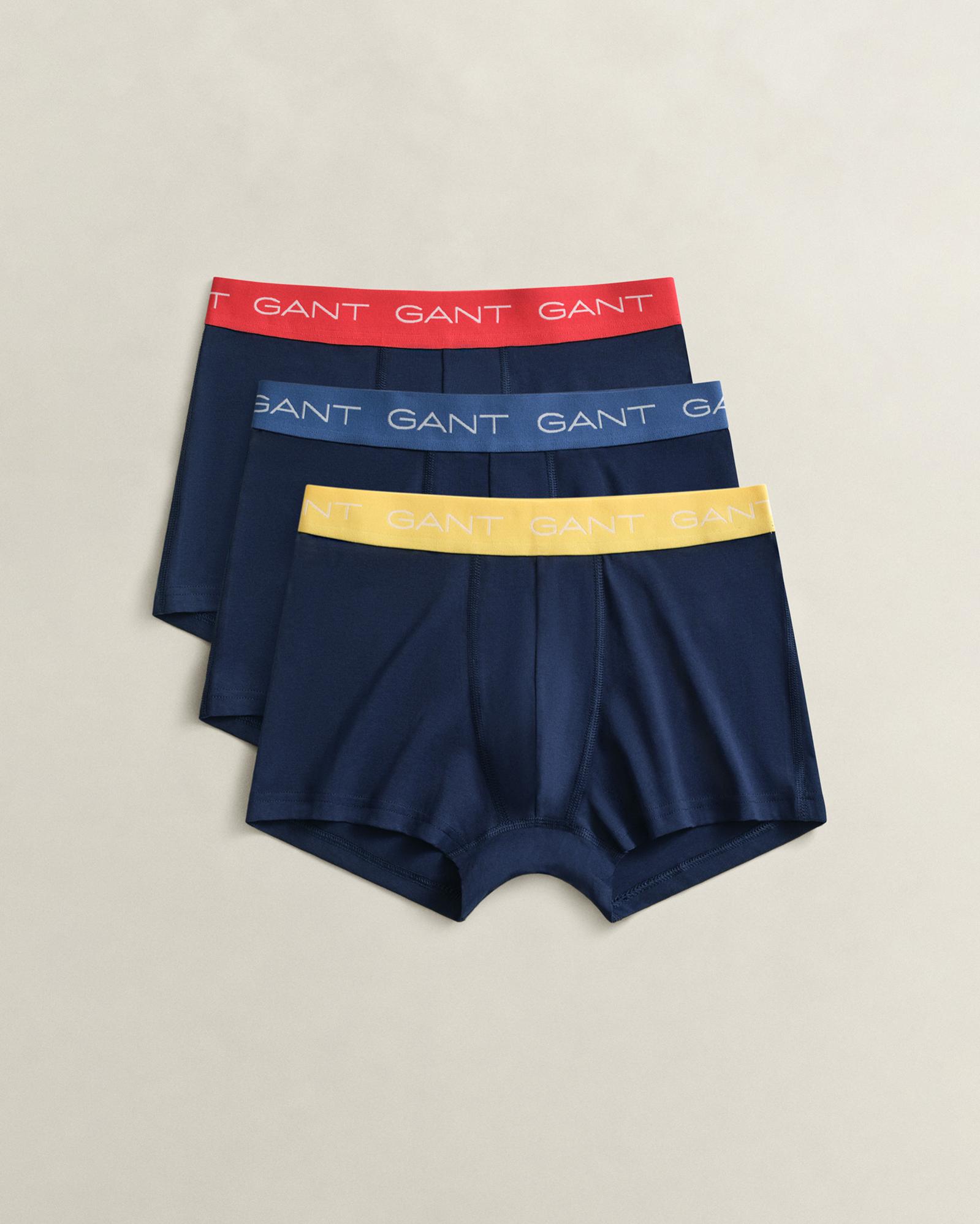 GANT Erkek Lacivert Düz Boxer