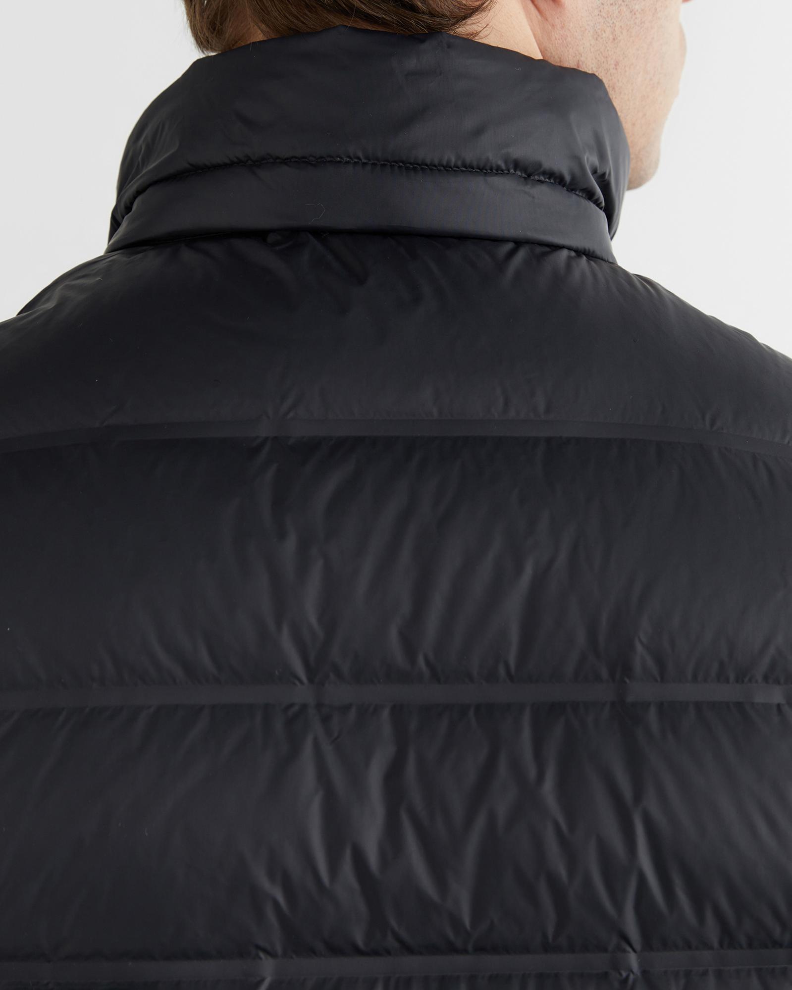 GANT Erkek Siyah Kapüşonlu Yelek