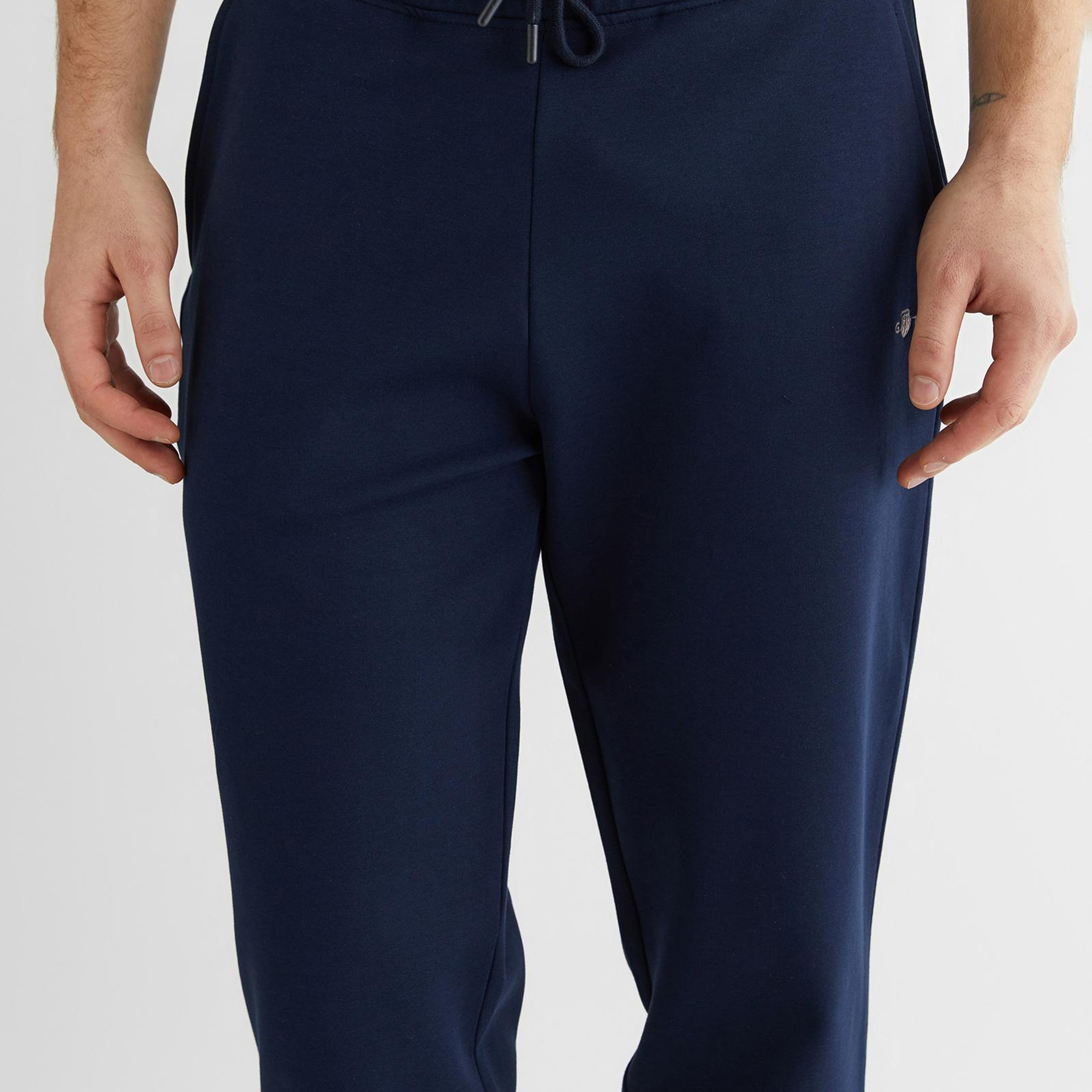 GANT Erkek Lacivert Regular Fit Logolu Eşofman Altı