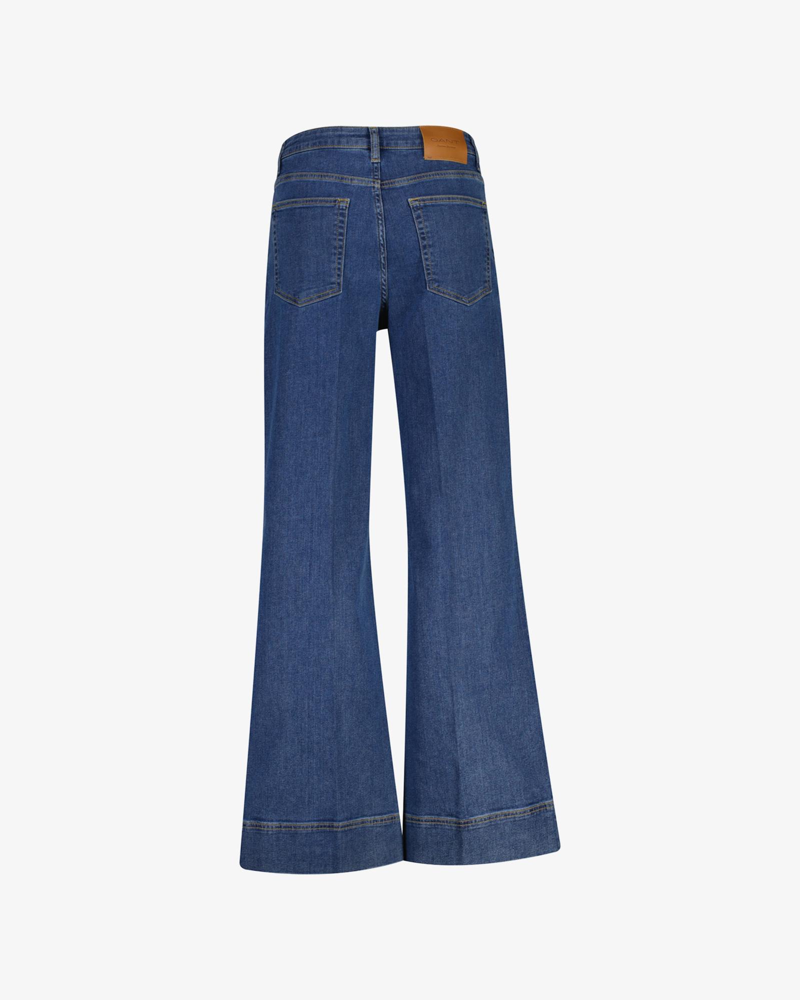 GANT Kadın Mavi Regular Fit Jean
