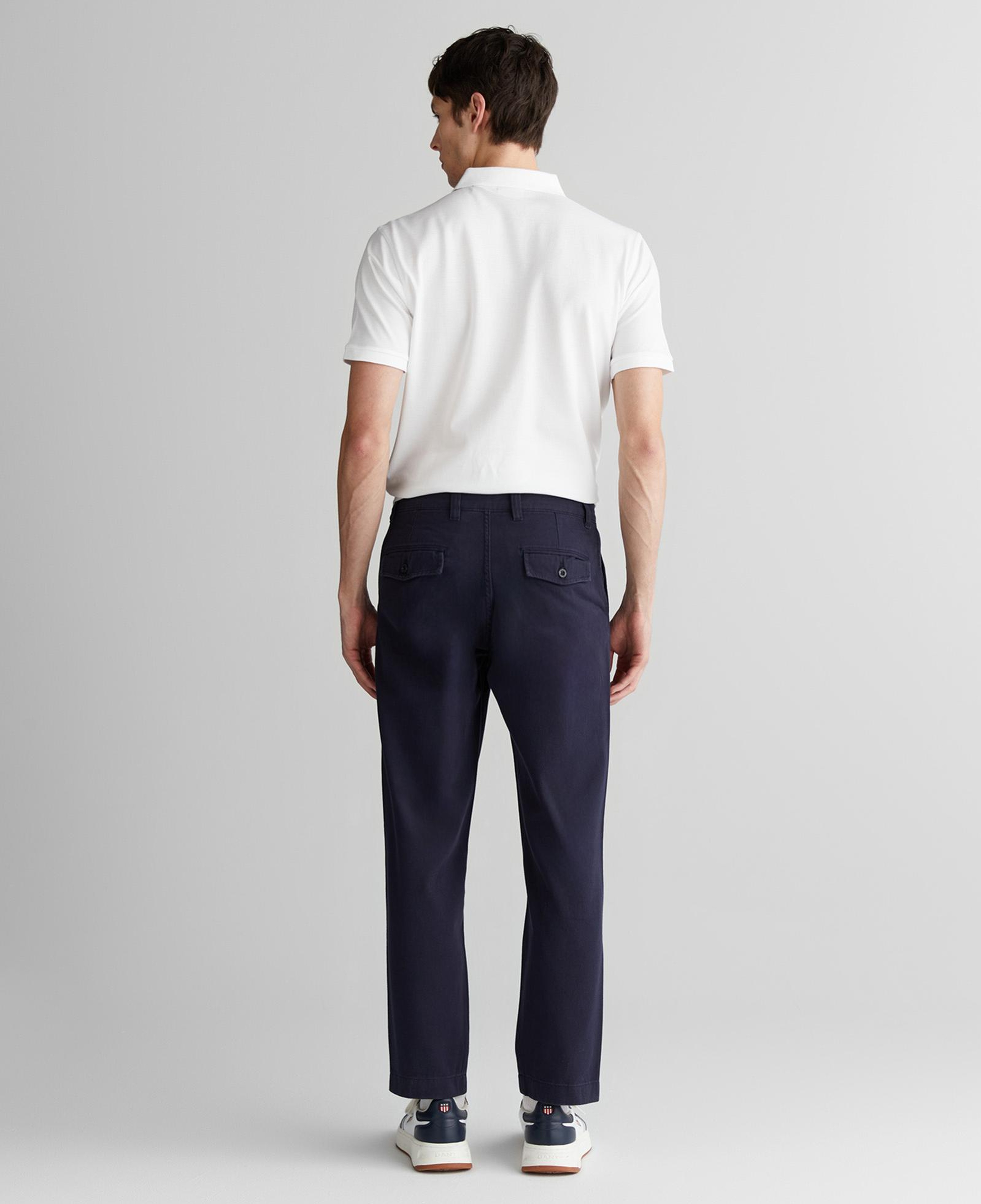GANT Erkek Lacivert Regular Fit Pantolon