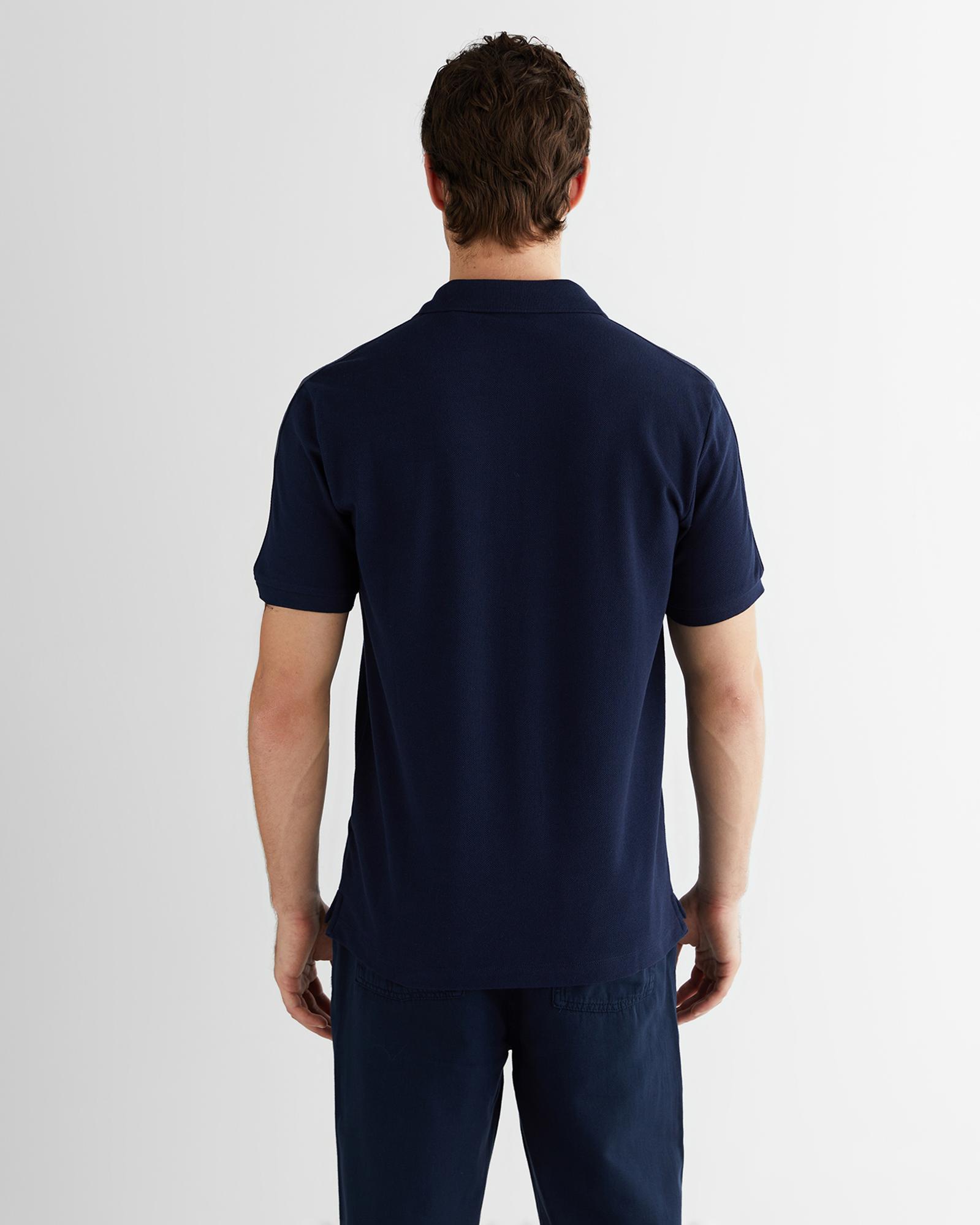 GANT Erkek Lacivert Regular Fit Logolu Polo