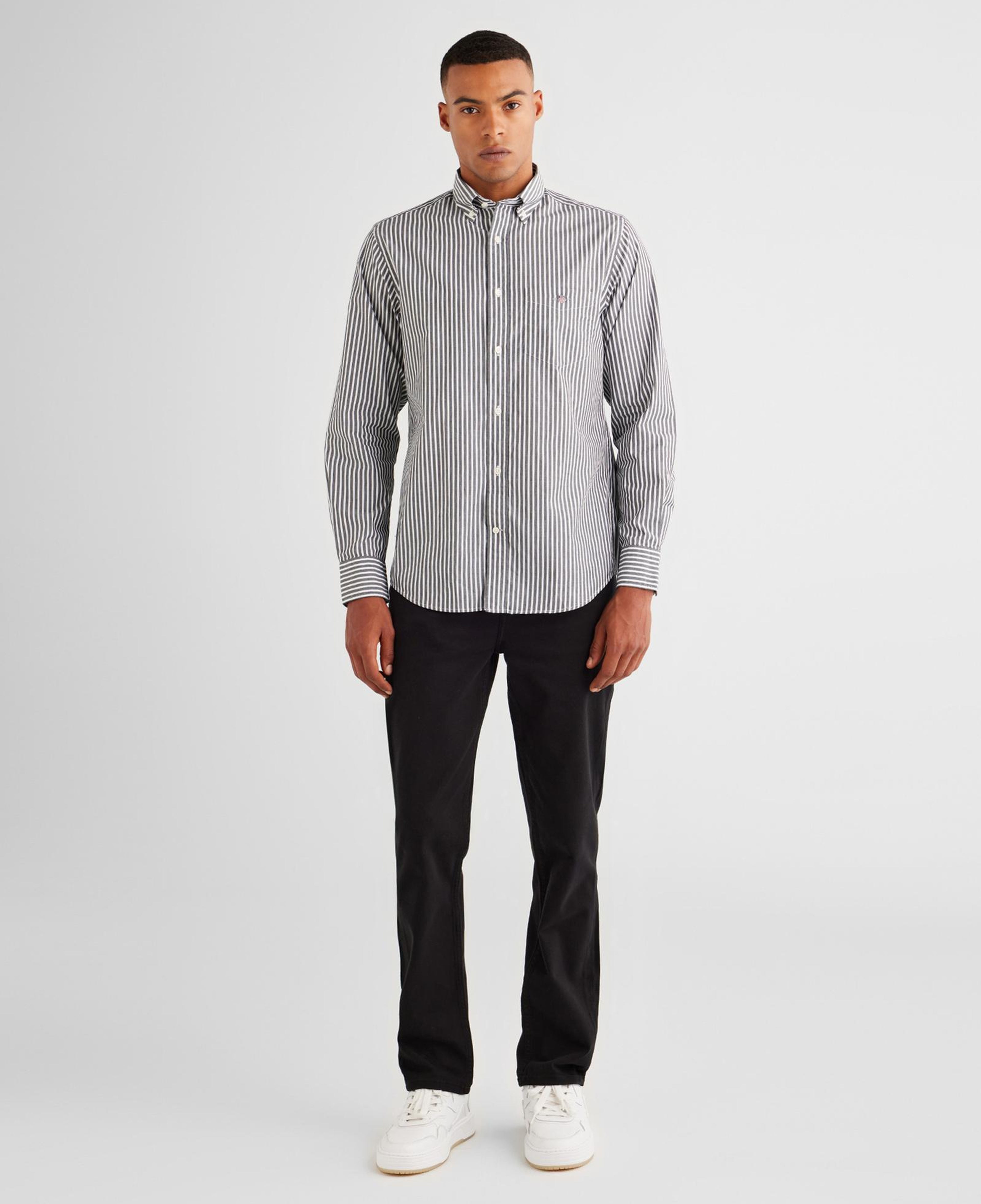 GANT Erkek Siyah Regular Fit Stay Black Jean