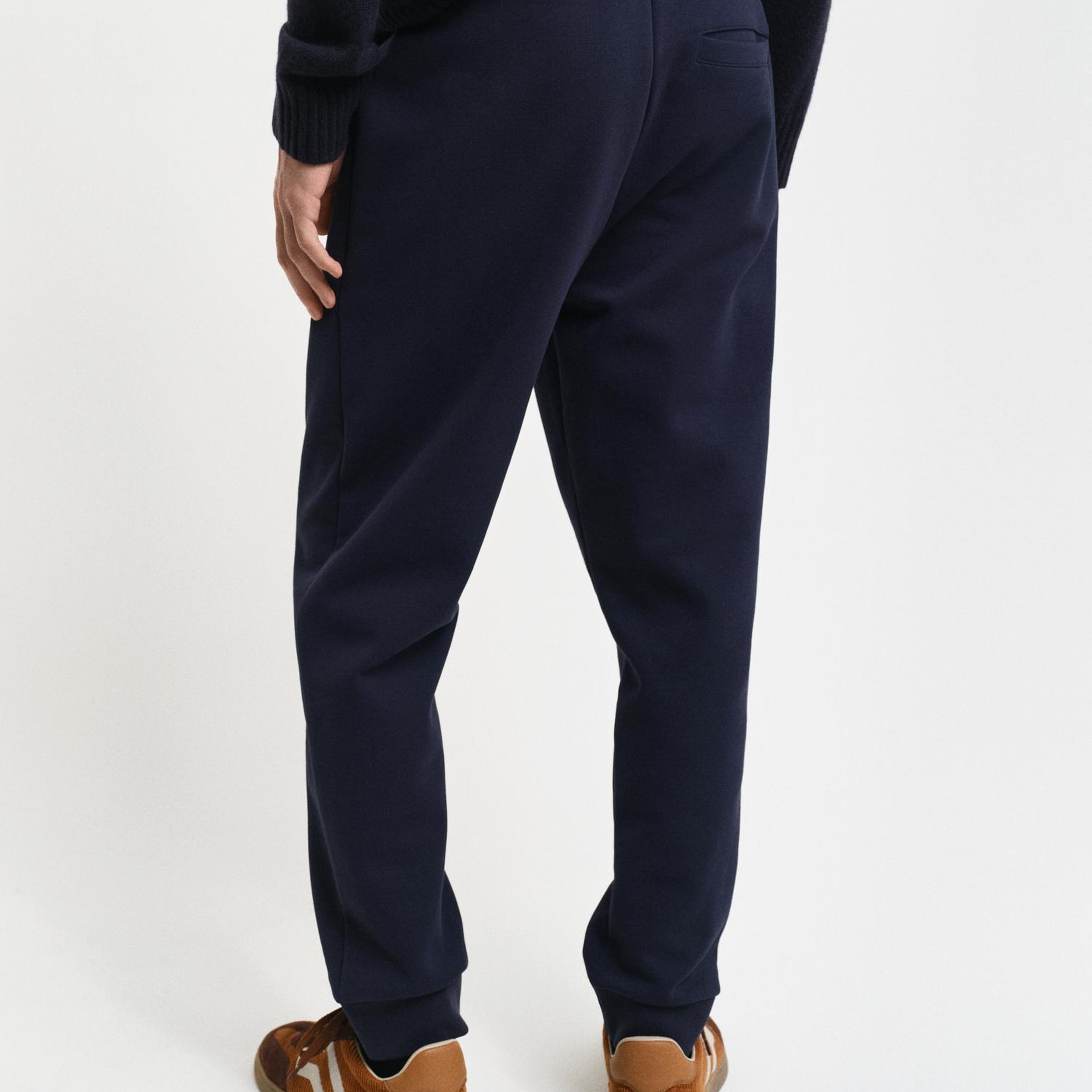 GANT Erkek Lacivert Regular Fit Logolu Eşofman Altı