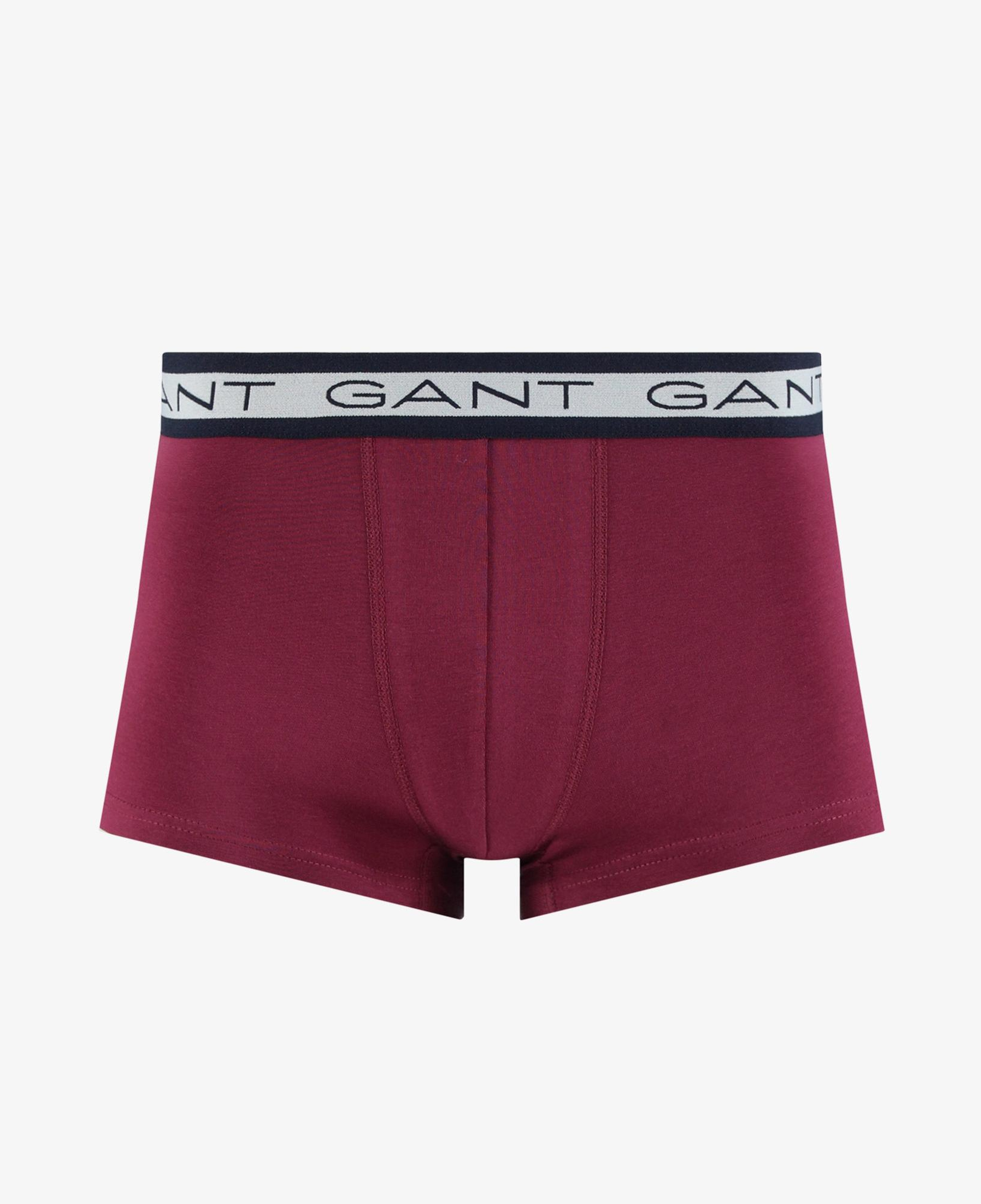 GANT Erkek Lacivert Slim Fit Logolu 3'lü Boxer
