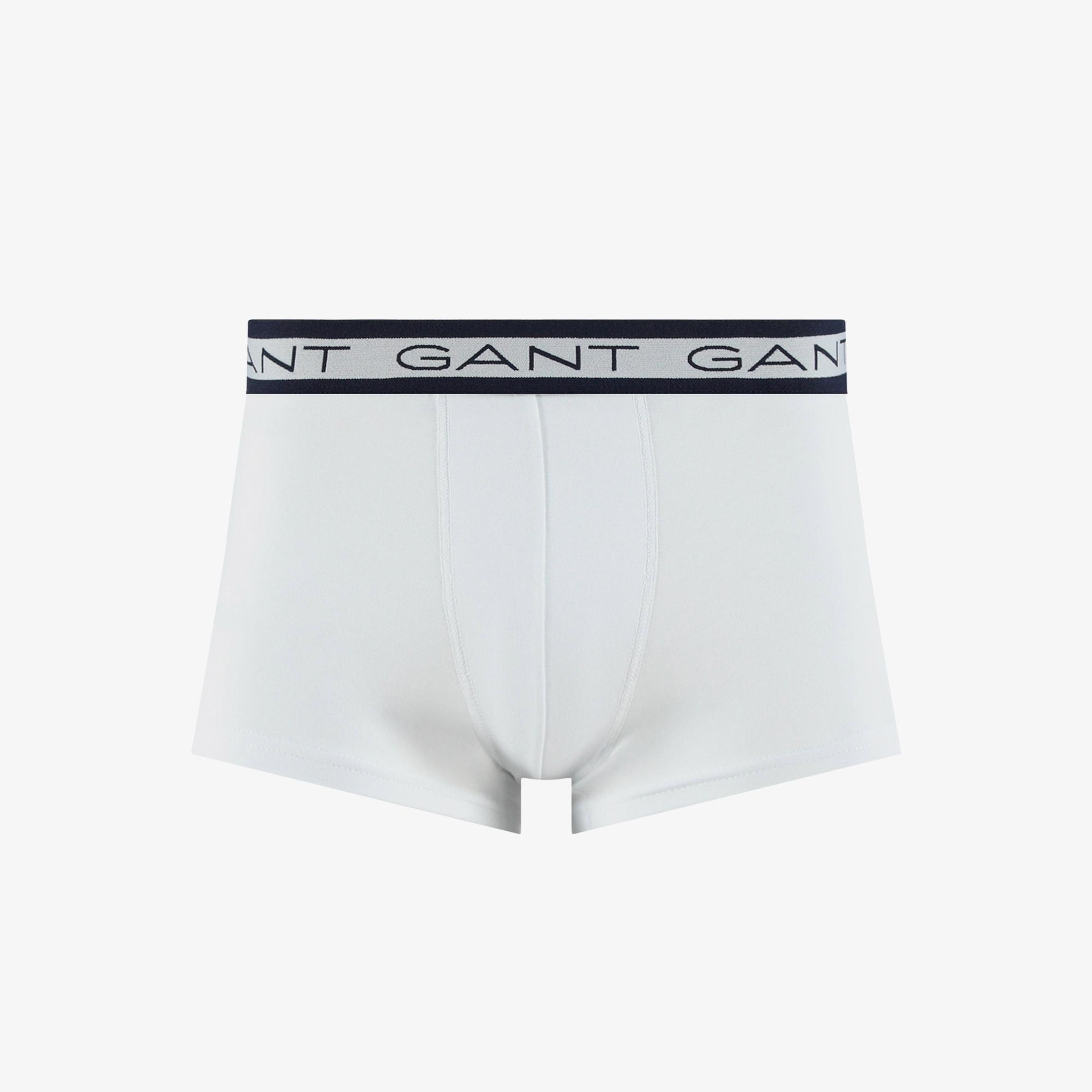 GANT Erkek Lacivert Slim Fit Logolu 3'lü Boxer