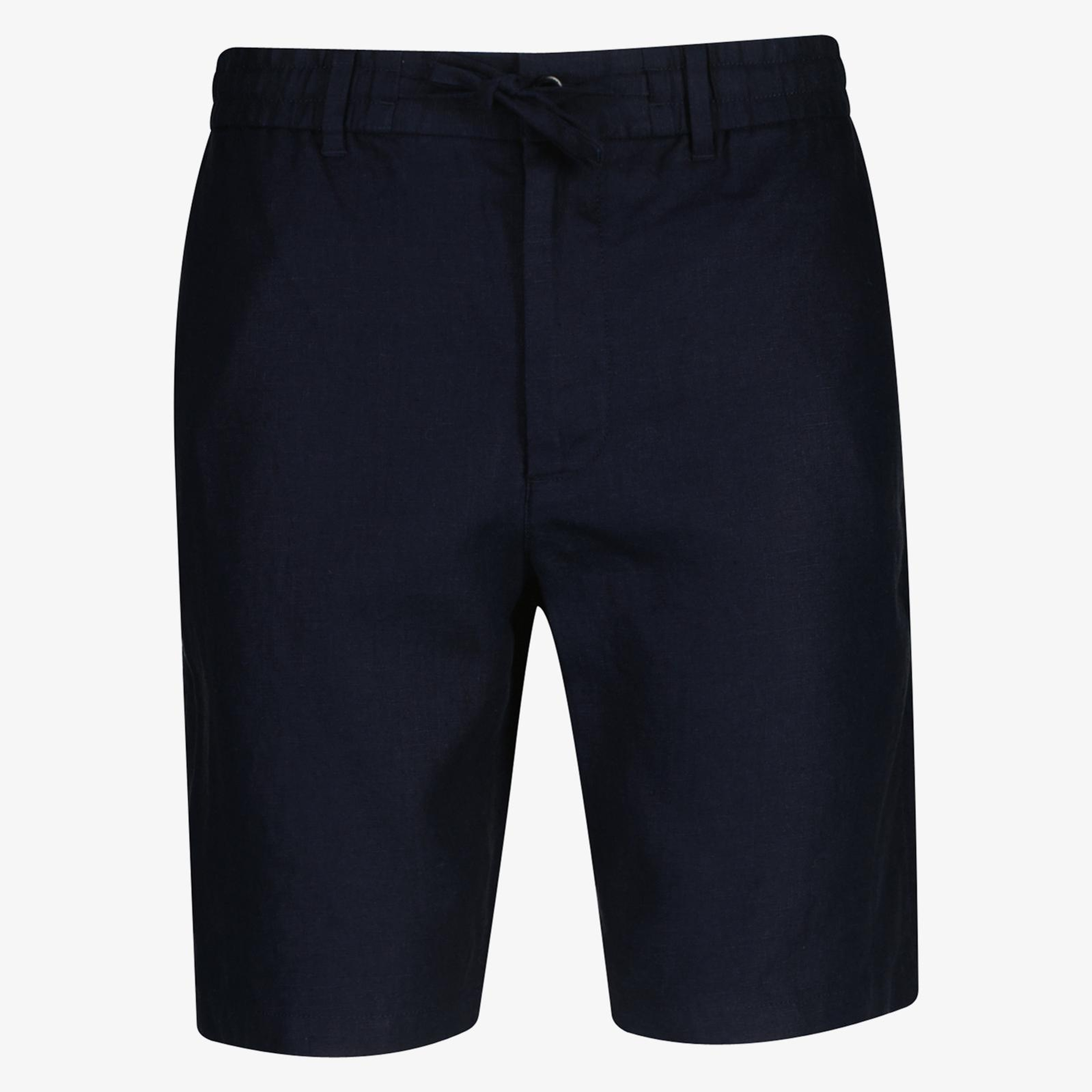 GANT Erkek Siyah Düz Şort