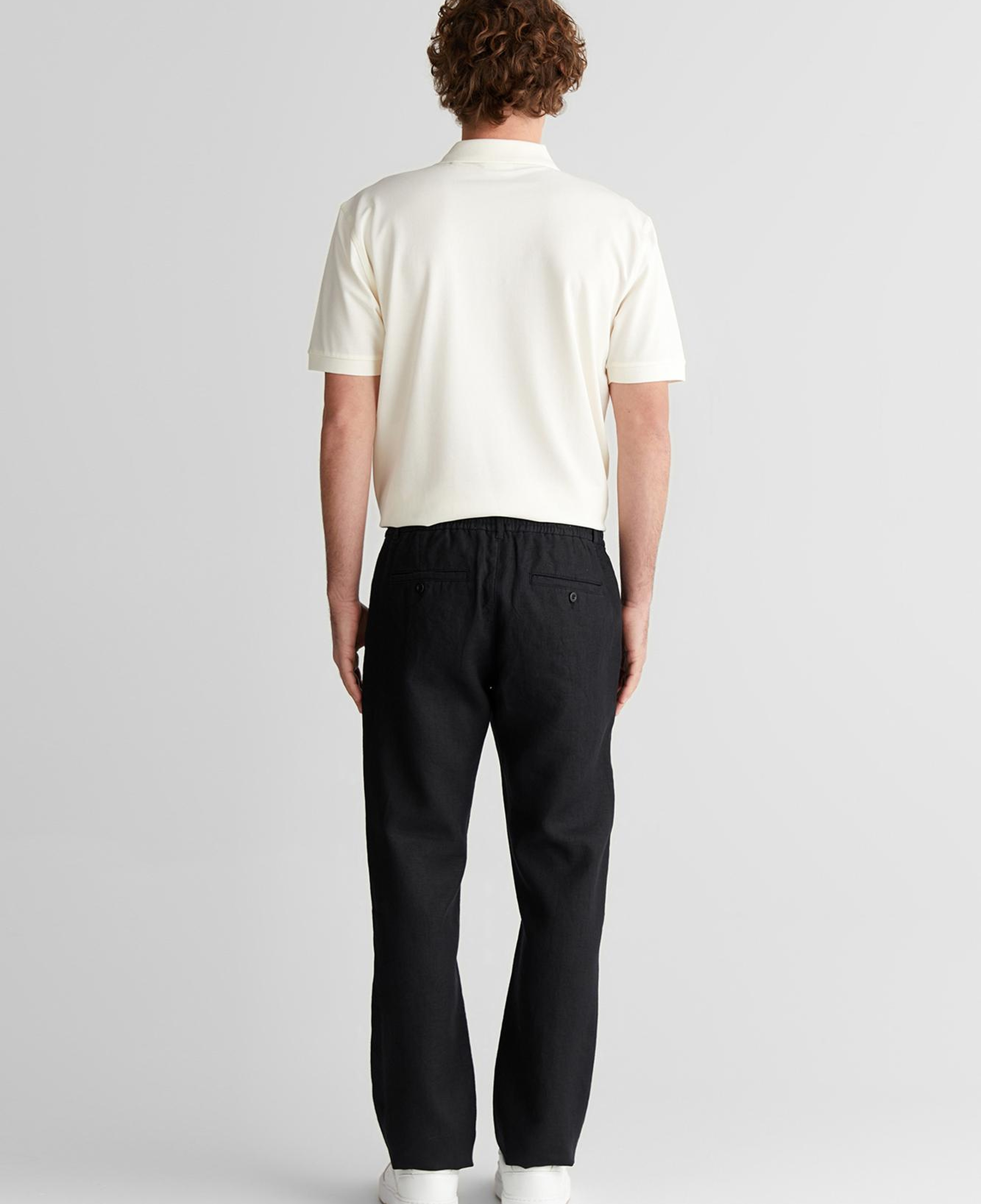 GANT Erkek Siyah Regular Fit Pantolon