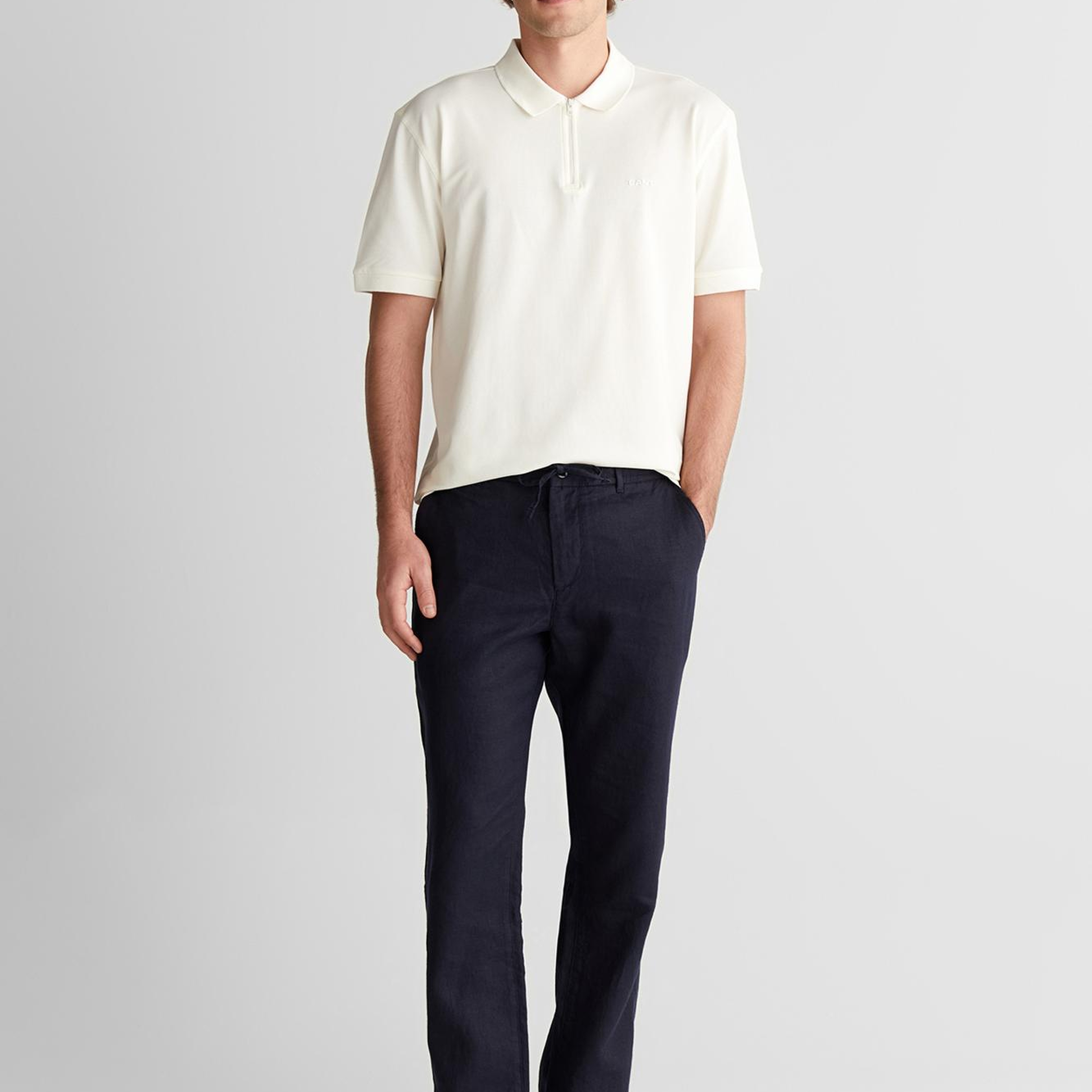 GANT Erkek Lacivert Regular Fit Pantolon