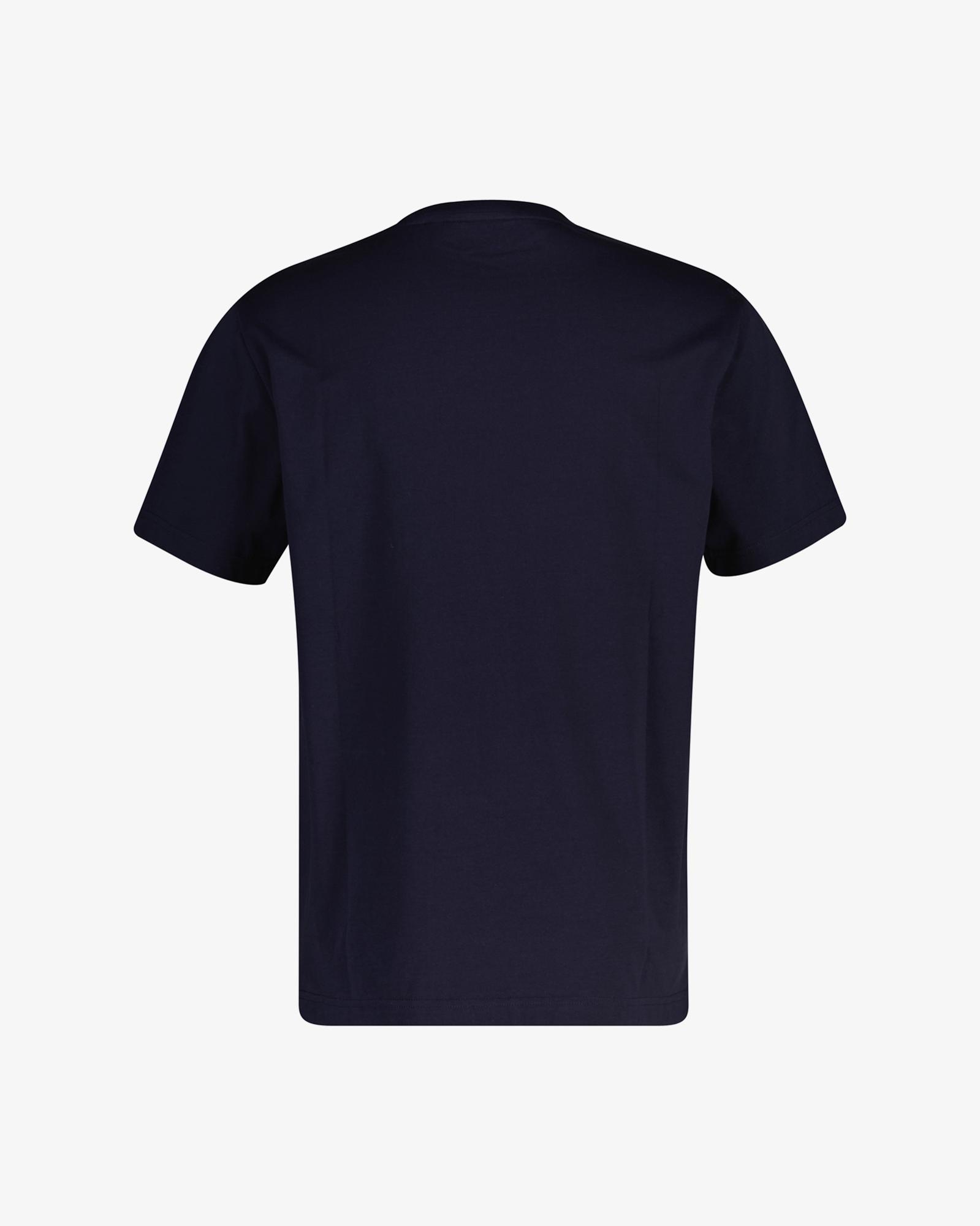 GANT Erkek Lacivert Baskılı Kısa Kollu T-Shirt