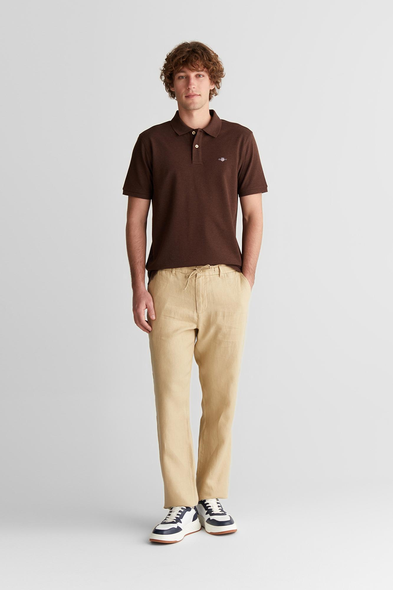 GANT Erkek Bej Regular Fit Pantolon
