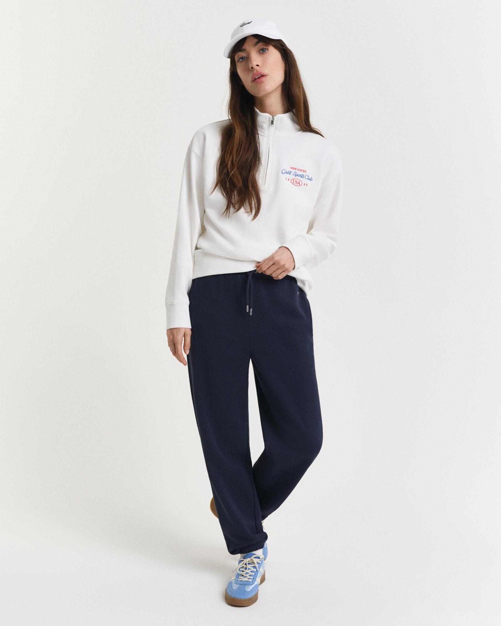 GANT Kadın Lacivert Regular Fit Eşofman Altı
