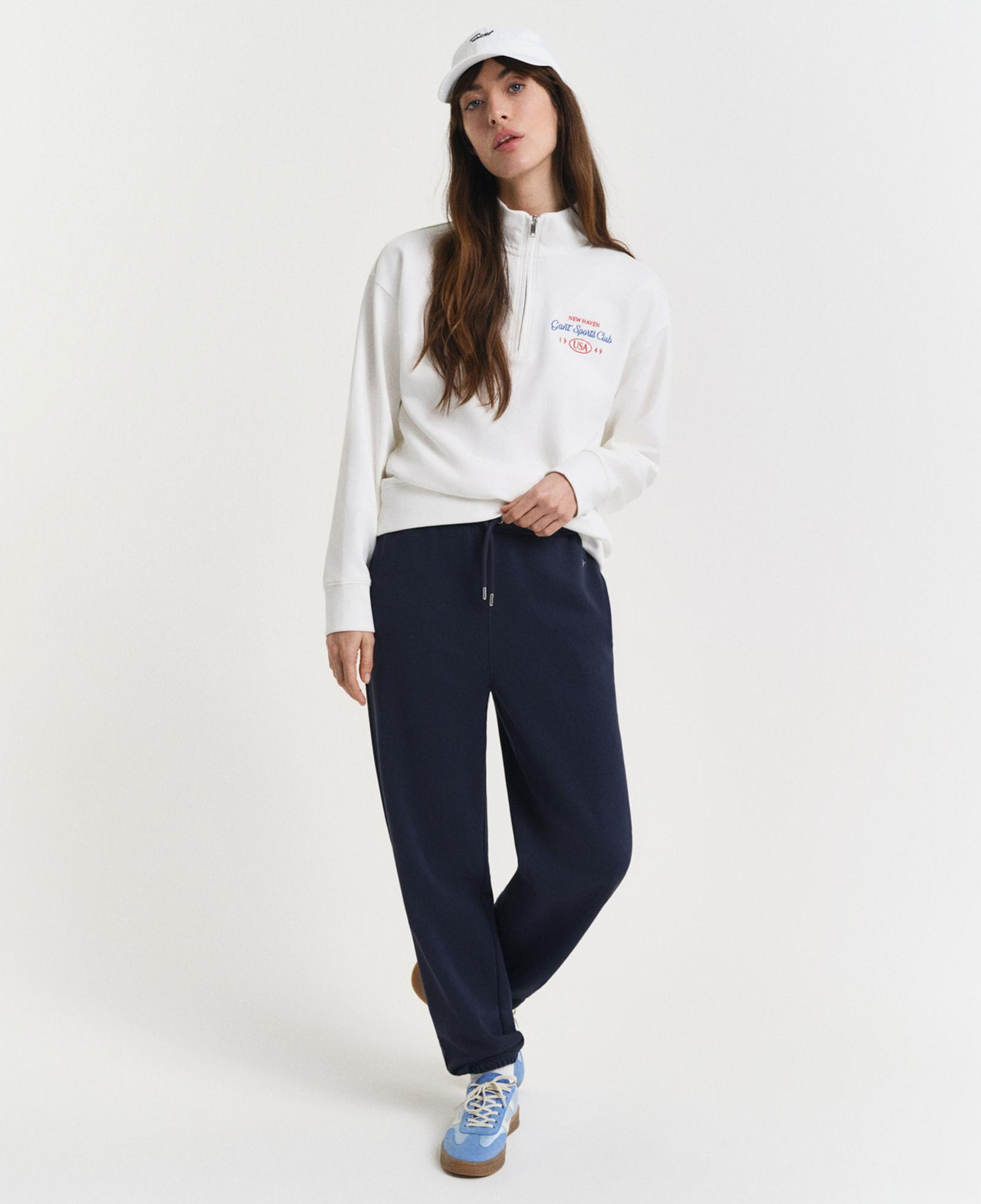 GANT Kadın Lacivert Regular Fit Eşofman Altı