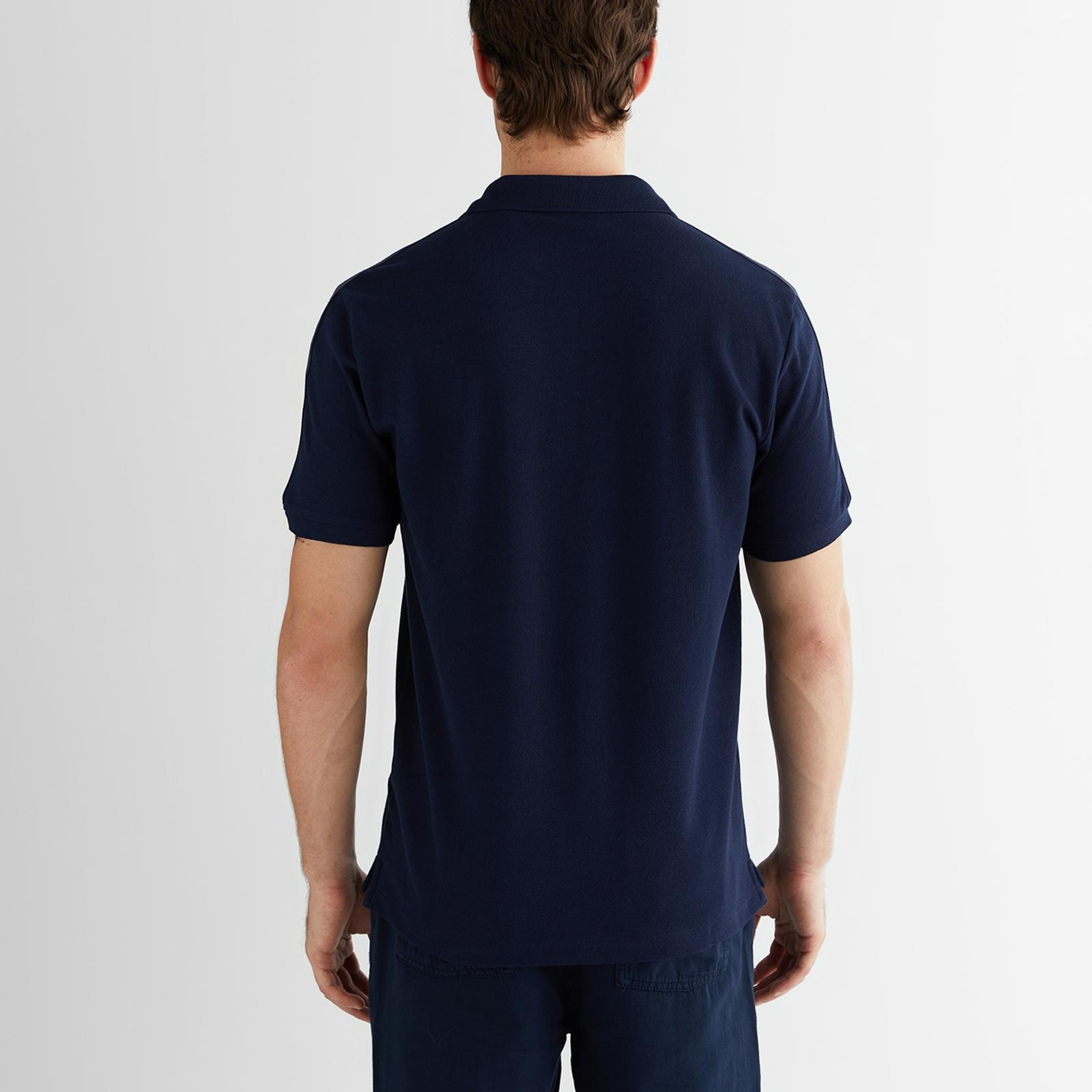 GANT Erkek Lacivert Regular Fit Logolu Polo