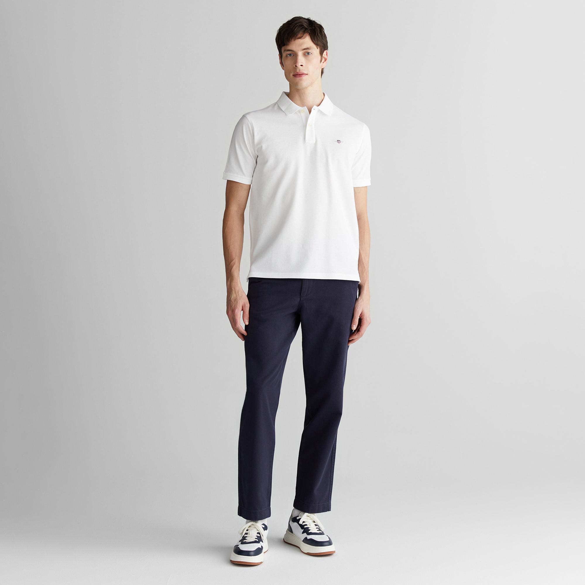 GANT Erkek Lacivert Regular Fit Pantolon